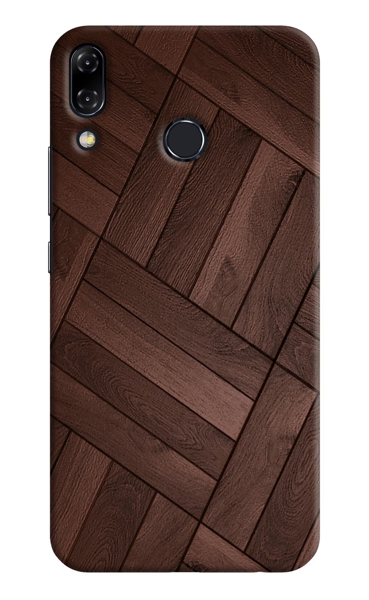 Wooden Texture Design Asus Zenfone 5Z Hard Case Back Cover by Casekaro