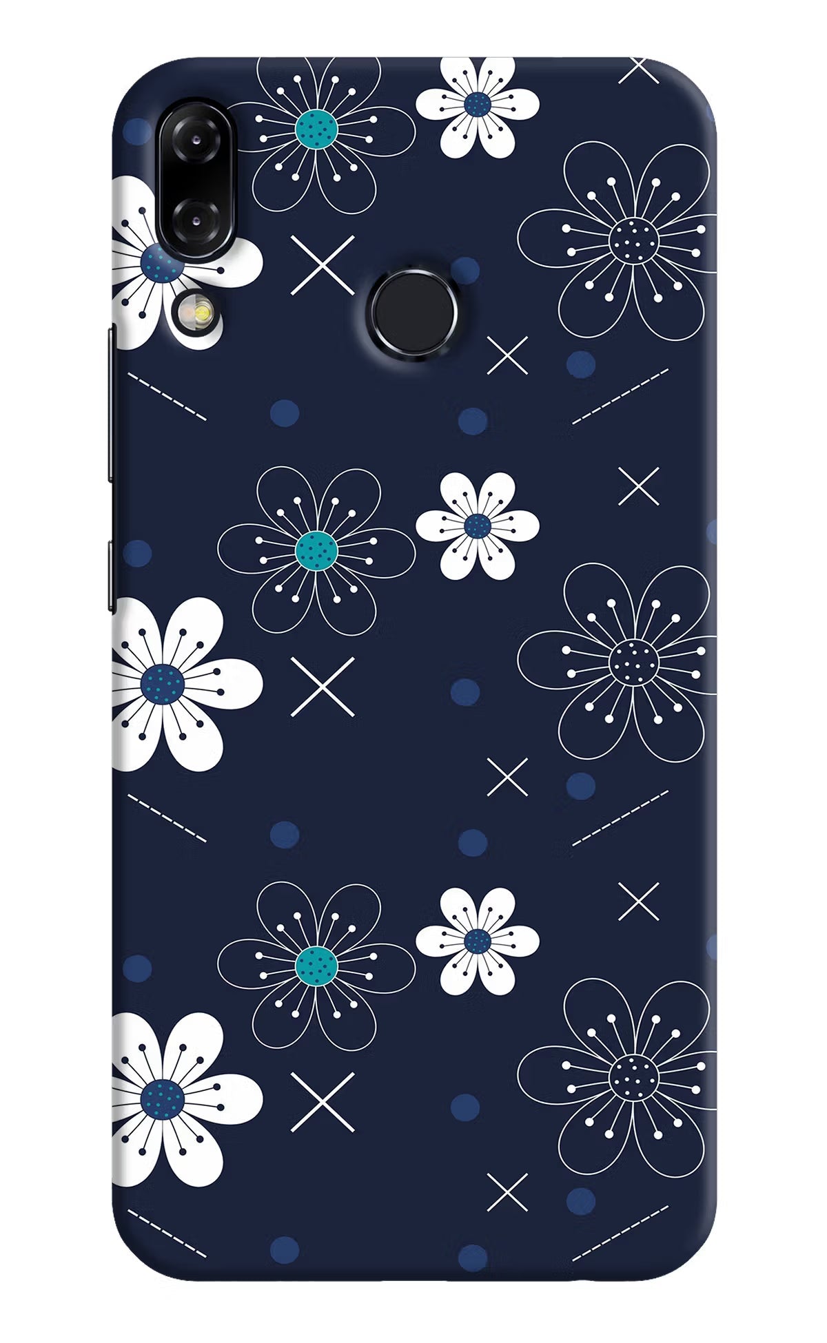 Flowers Asus Zenfone 5Z Hard Case Back Cover by Casekaro