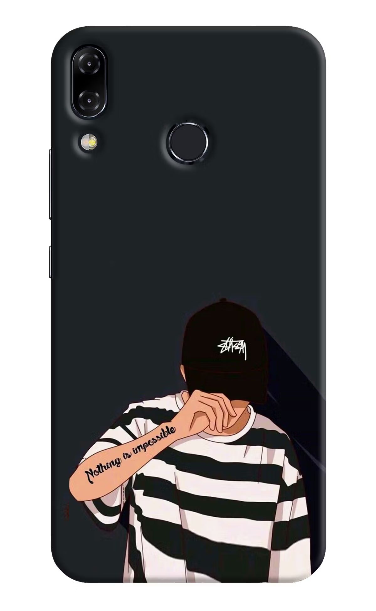 Aesthetic Boy Asus Zenfone 5Z Hard Case Back Cover by Casekaro