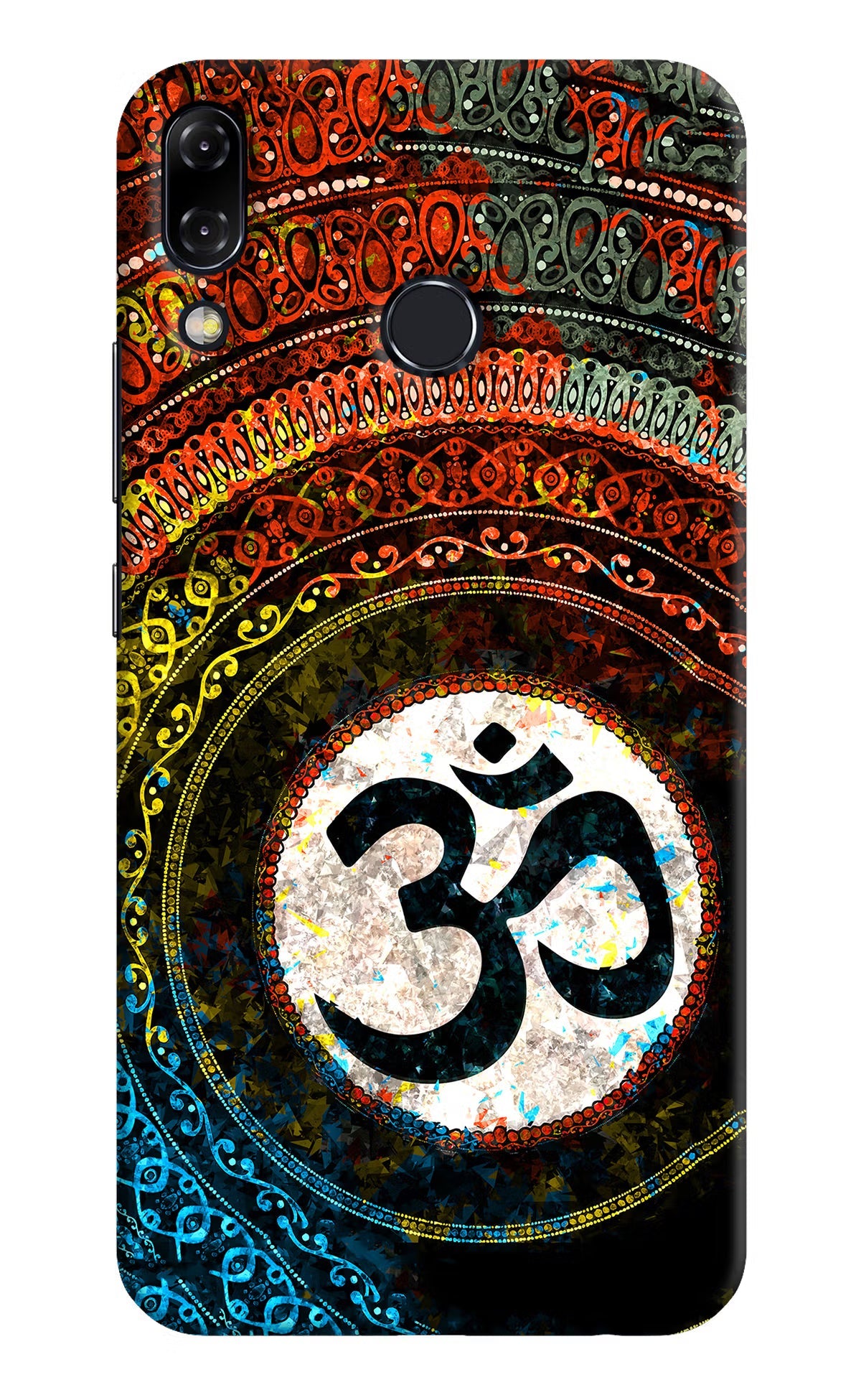Om Cultural Asus Zenfone 5Z Hard Case Back Cover by Casekaro