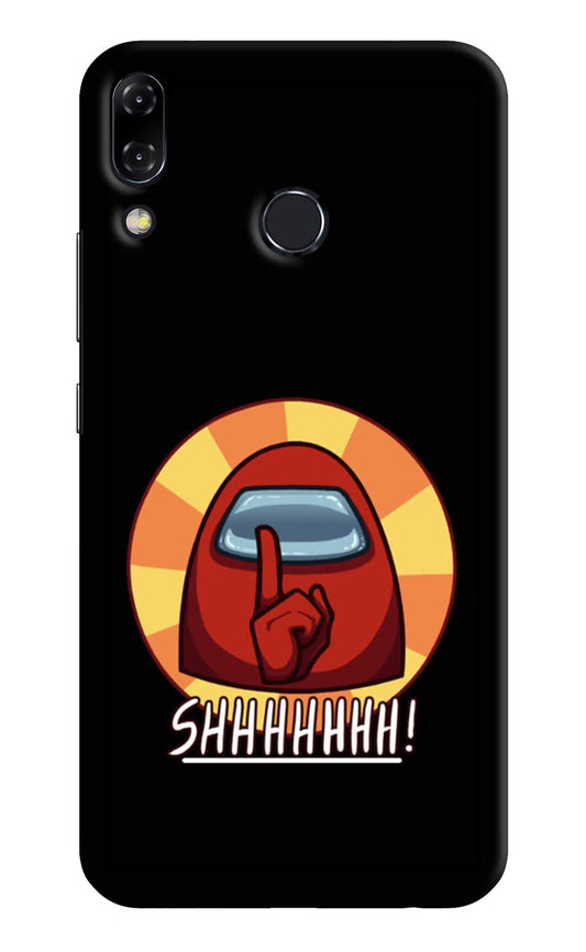 Among Us Shhh! Asus Zenfone 5Z Hard Case Back Cover by Casekaro