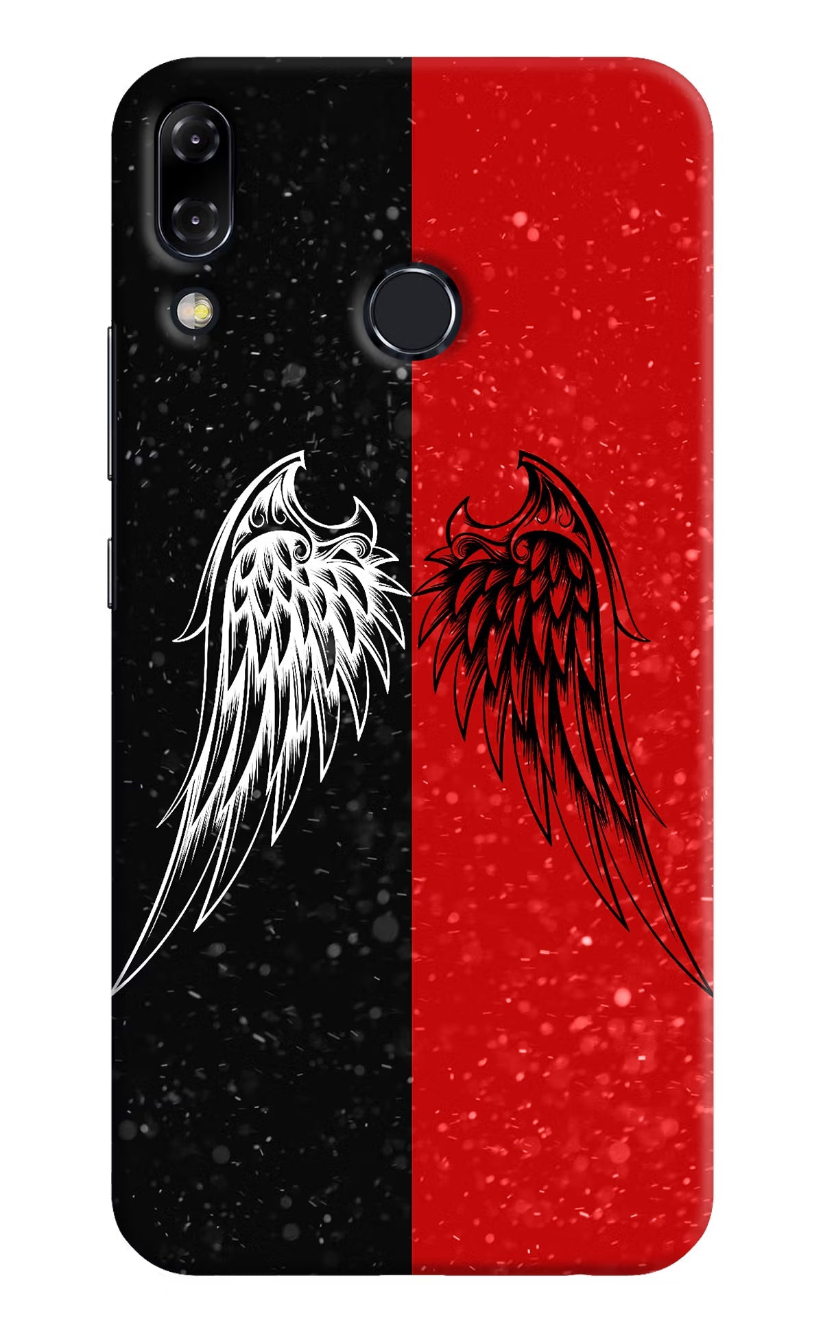Wings Asus Zenfone 5Z Hard Case Back Cover by Casekaro