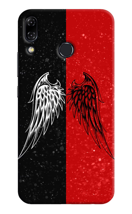 Wings Asus Zenfone 5Z Hard Case Back Cover by Casekaro