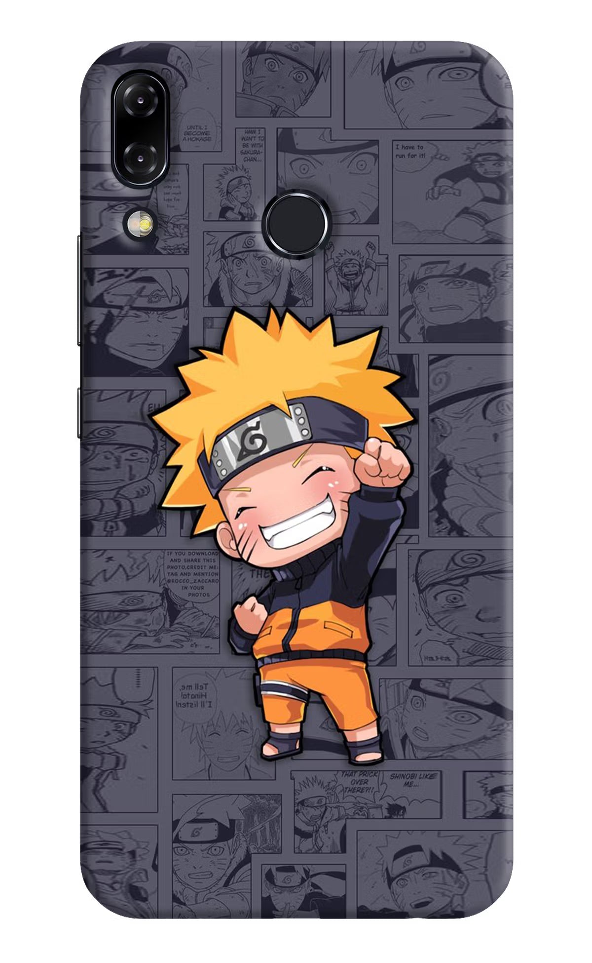 Chota Naruto Asus Zenfone 5Z Hard Case Back Cover by Casekaro