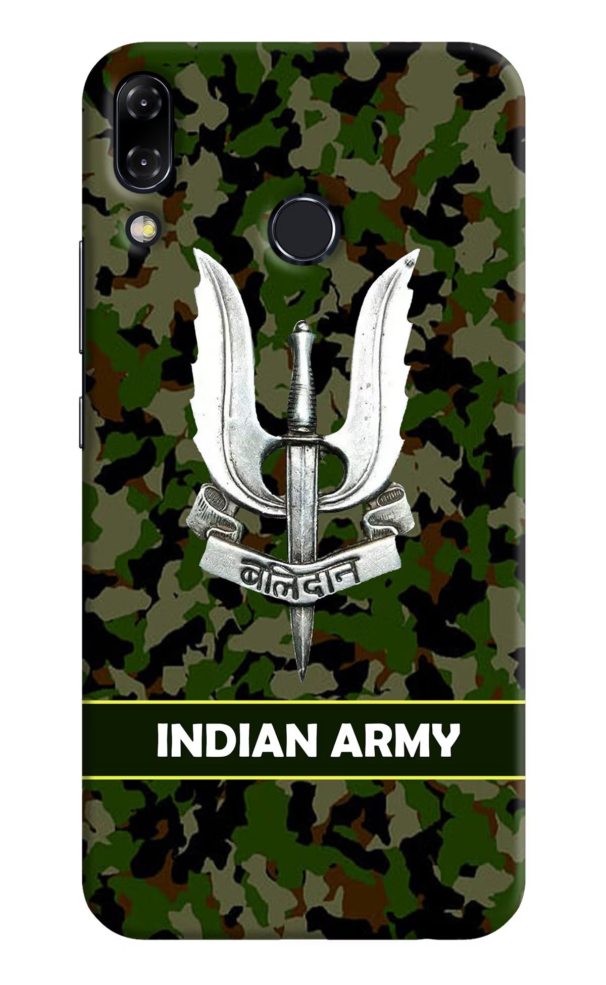 Balidan Indian Logo Asus Zenfone 5Z Hard Case Back Cover by Casekaro