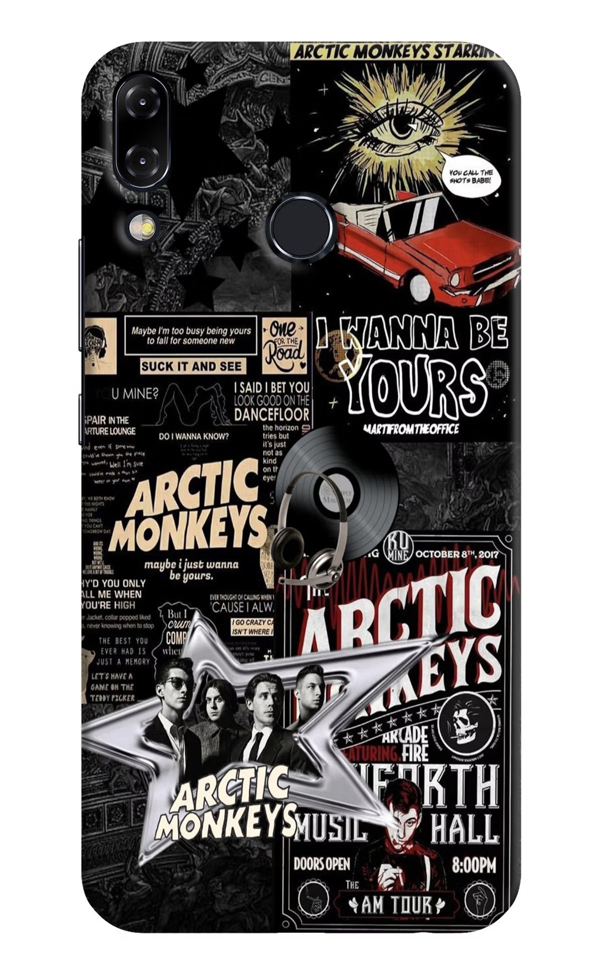 Arctic Monkeys Asus Zenfone 5Z Hard Case Back Cover by Casekaro