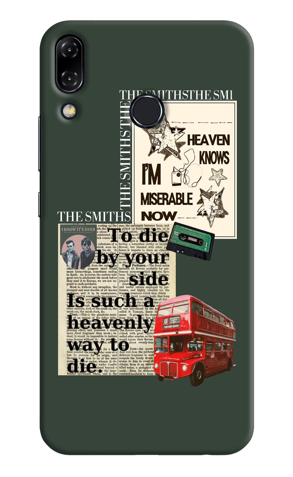 The Smiths Asus Zenfone 5Z Hard Case Back Cover by Casekaro