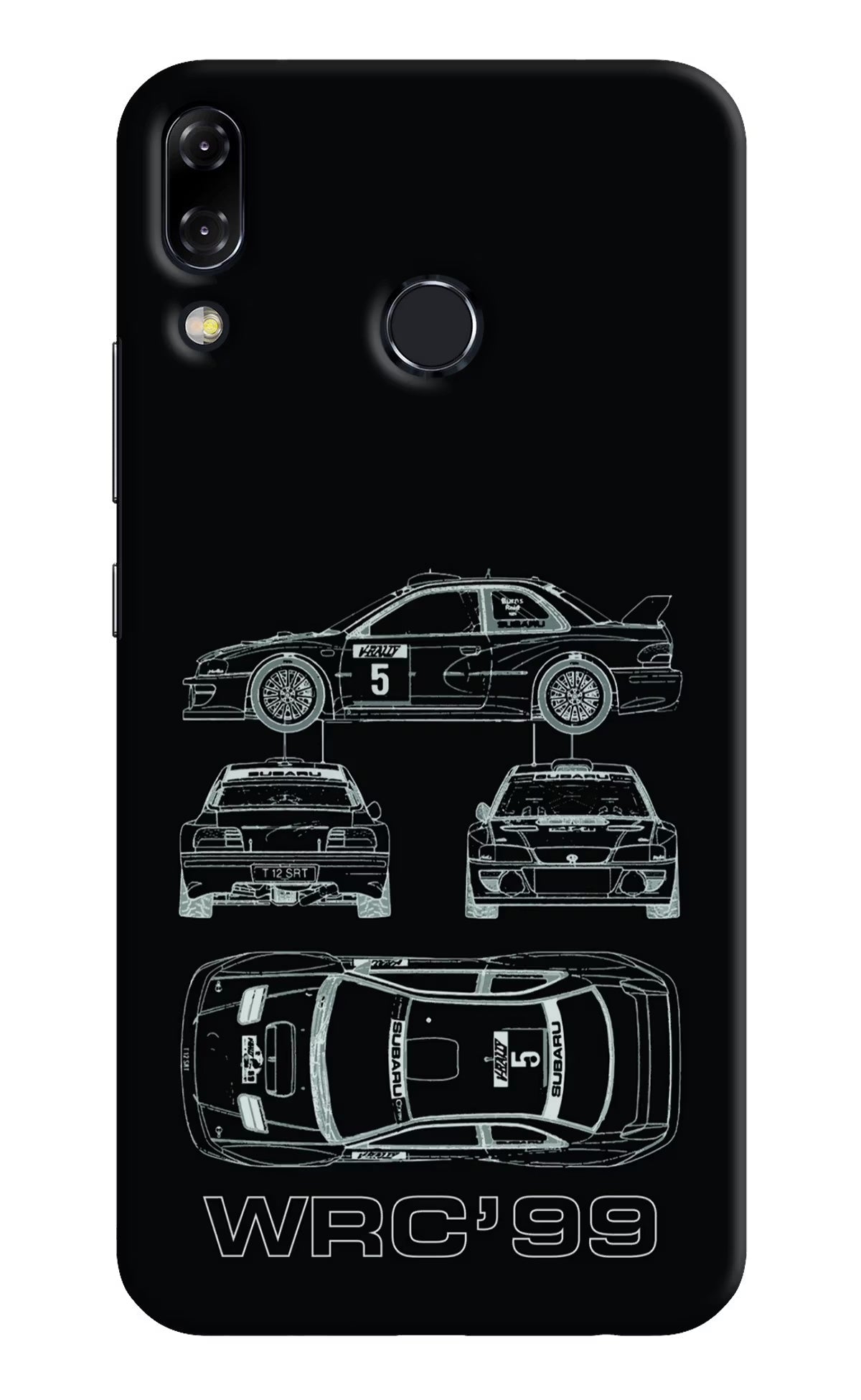 WRC'99 Asus Zenfone 5Z Hard Case Back Cover by Casekaro