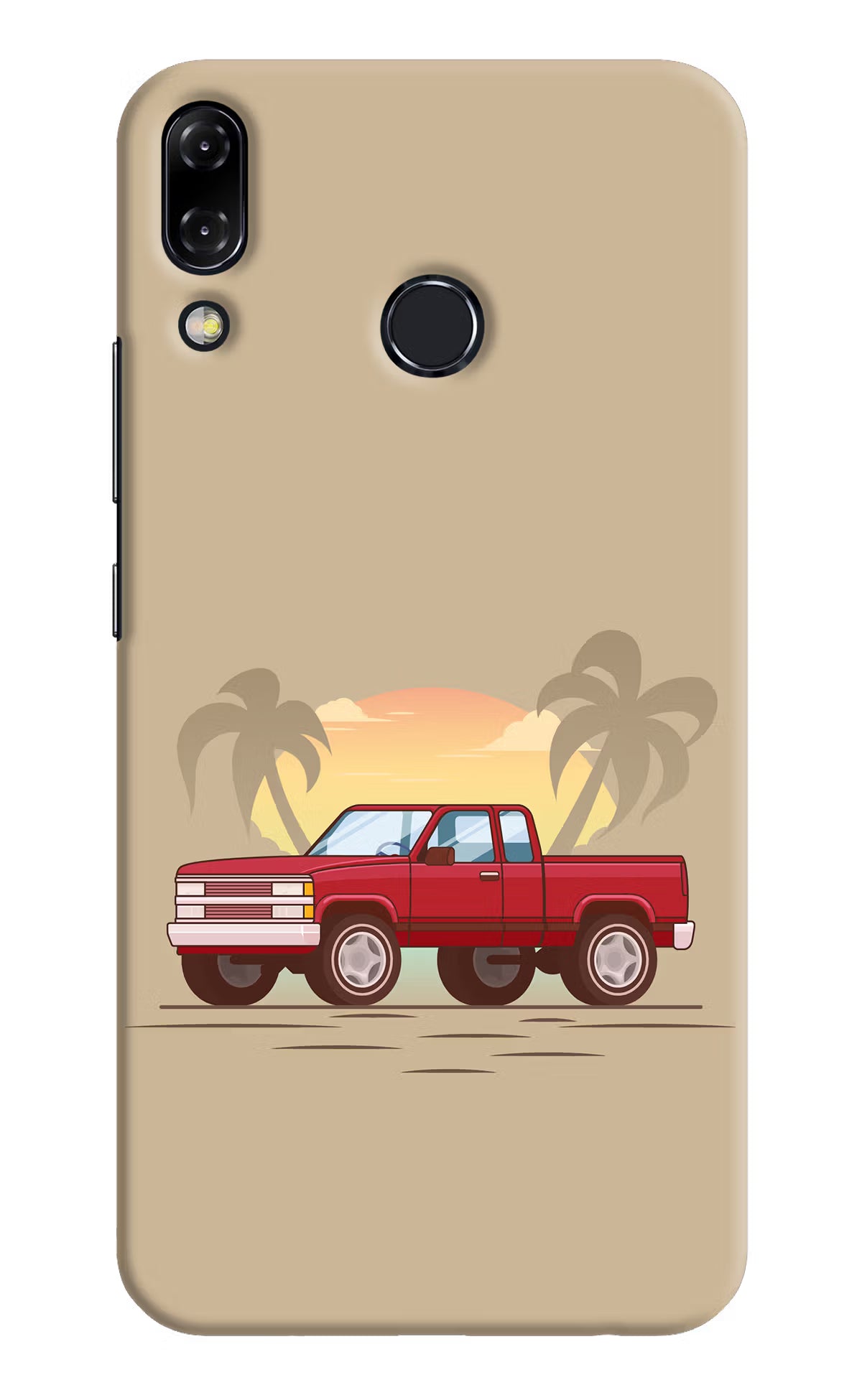 Desert Classic Drive Asus Zenfone 5Z Hard Case Back Cover by Casekaro