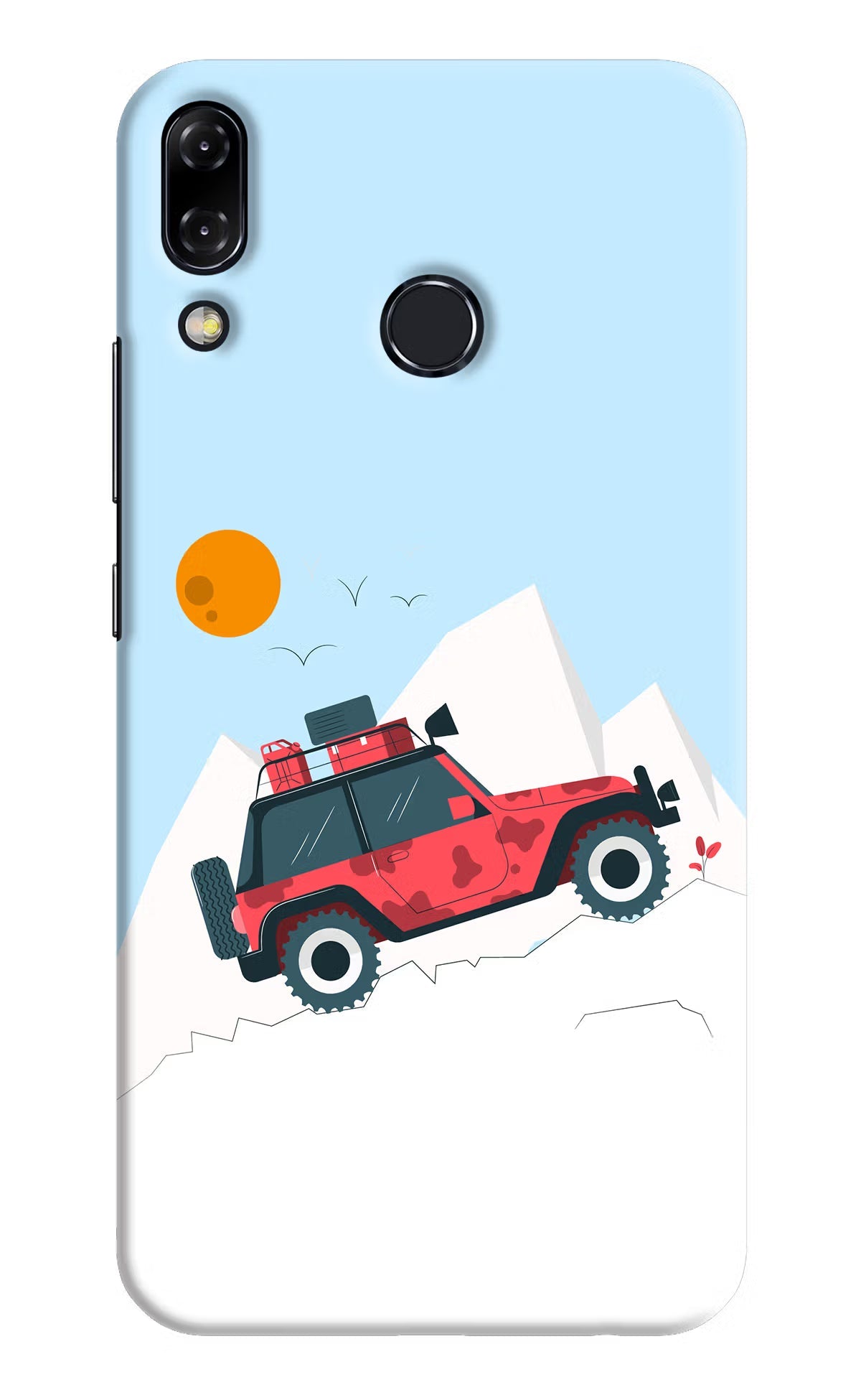 Mountain Trail Beast Asus Zenfone 5Z Hard Case Back Cover by Casekaro