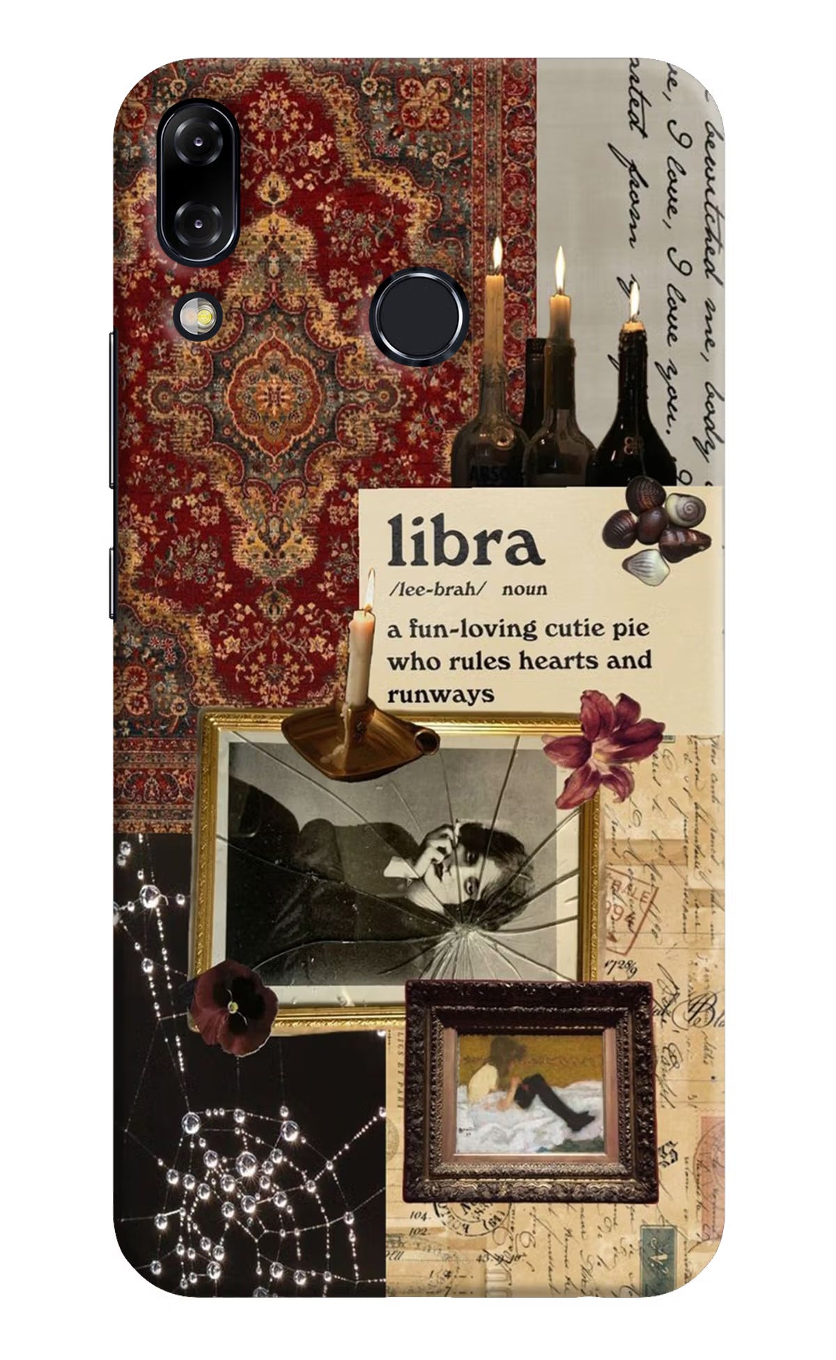 Libra Zodiac Asus Zenfone 5Z Hard Case Back Cover by Casekaro