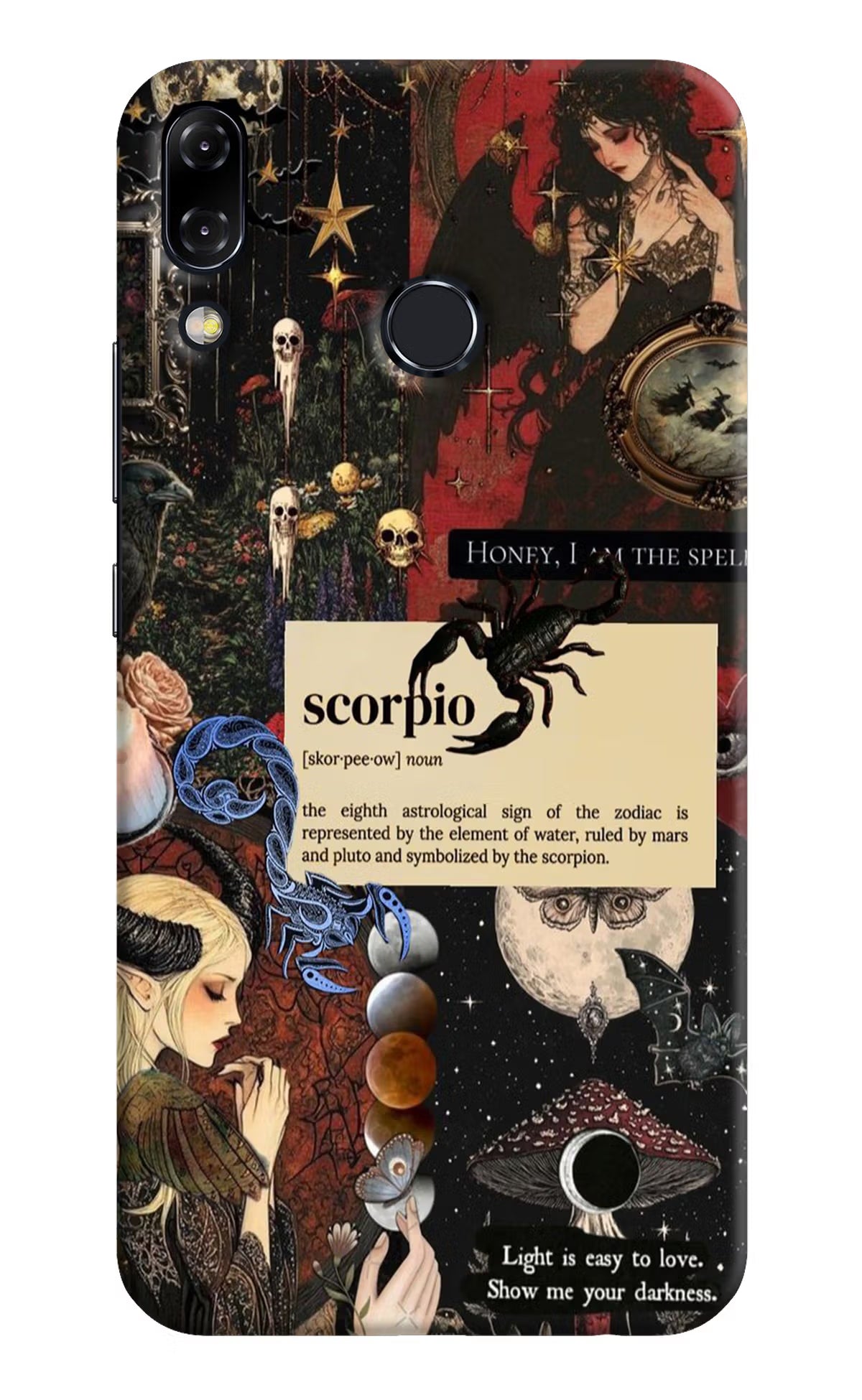 Scorpio Zodiac Asus Zenfone 5Z Hard Case Back Cover by Casekaro