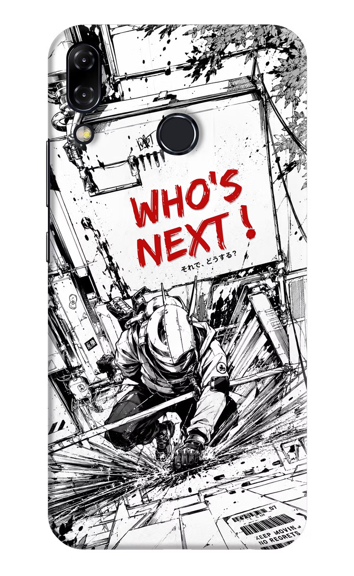Who's Next Asus Zenfone 5Z Hard Case Back Cover by Casekaro
