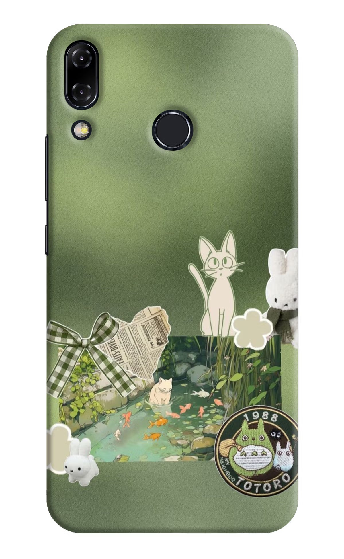 Aesthetic anime Asus Zenfone 5Z Hard Case Back Cover by Casekaro
