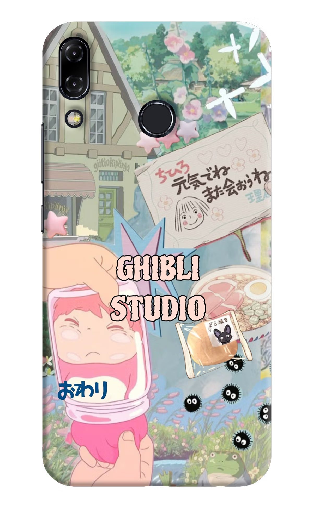 Studio Ghibli Asus Zenfone 5Z Hard Case Back Cover by Casekaro