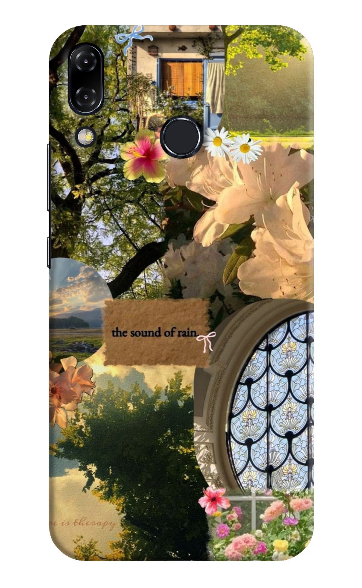 Rain Asus Zenfone 5Z Hard Case Back Cover by Casekaro
