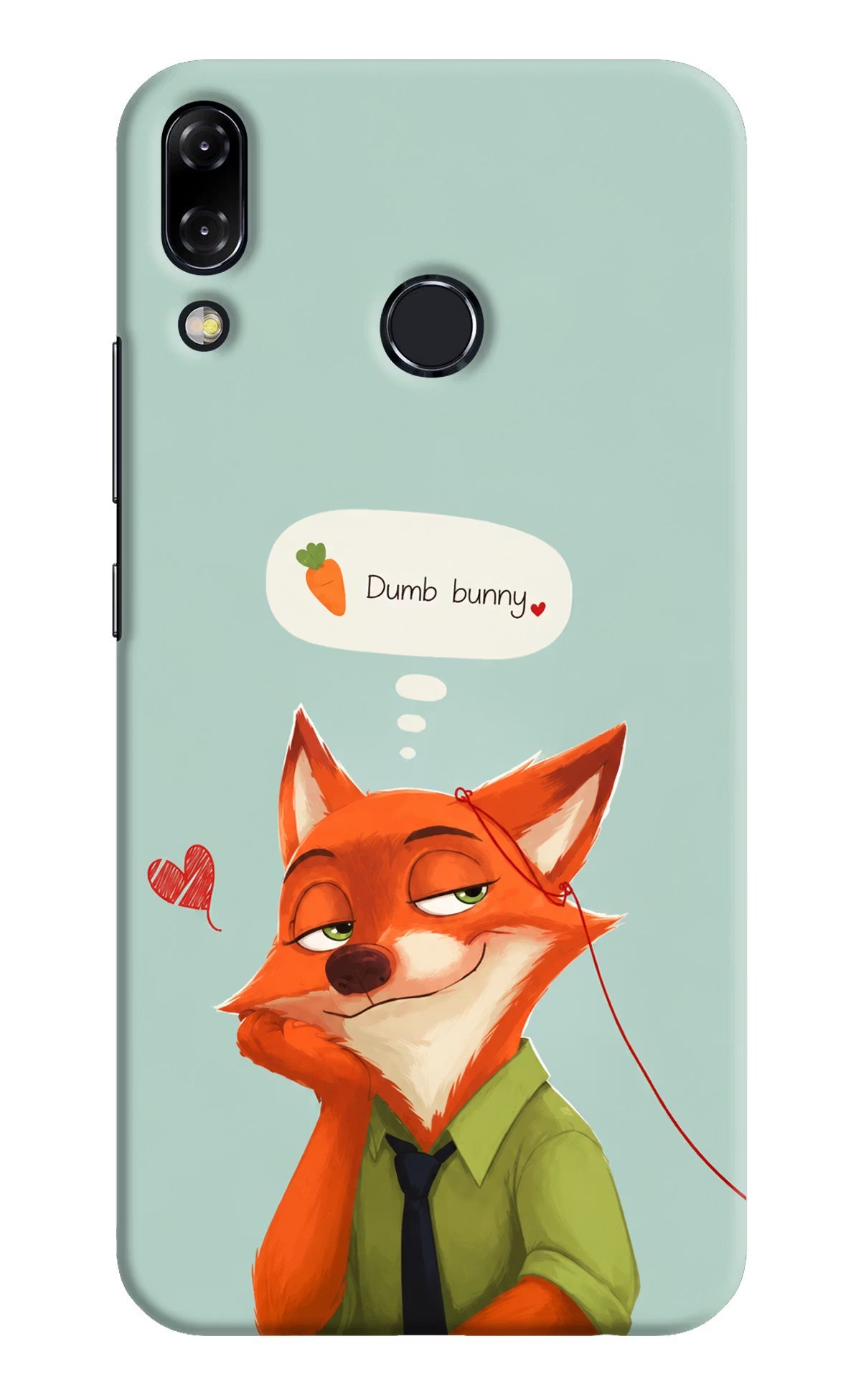 Nick Charm Asus Zenfone 5Z Hard Case Back Cover by Casekaro
