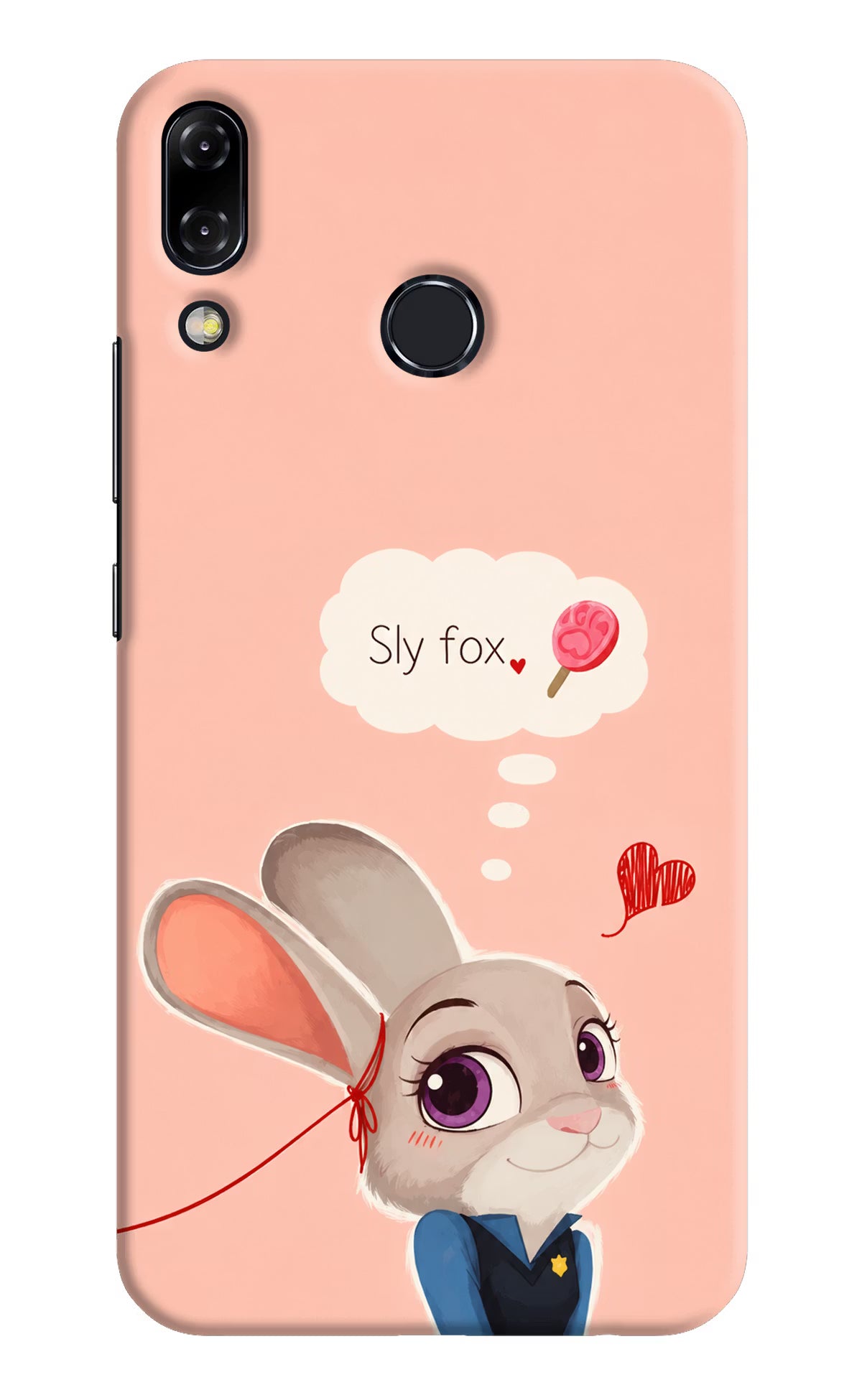 Judy Charm Asus Zenfone 5Z Hard Case Back Cover by Casekaro