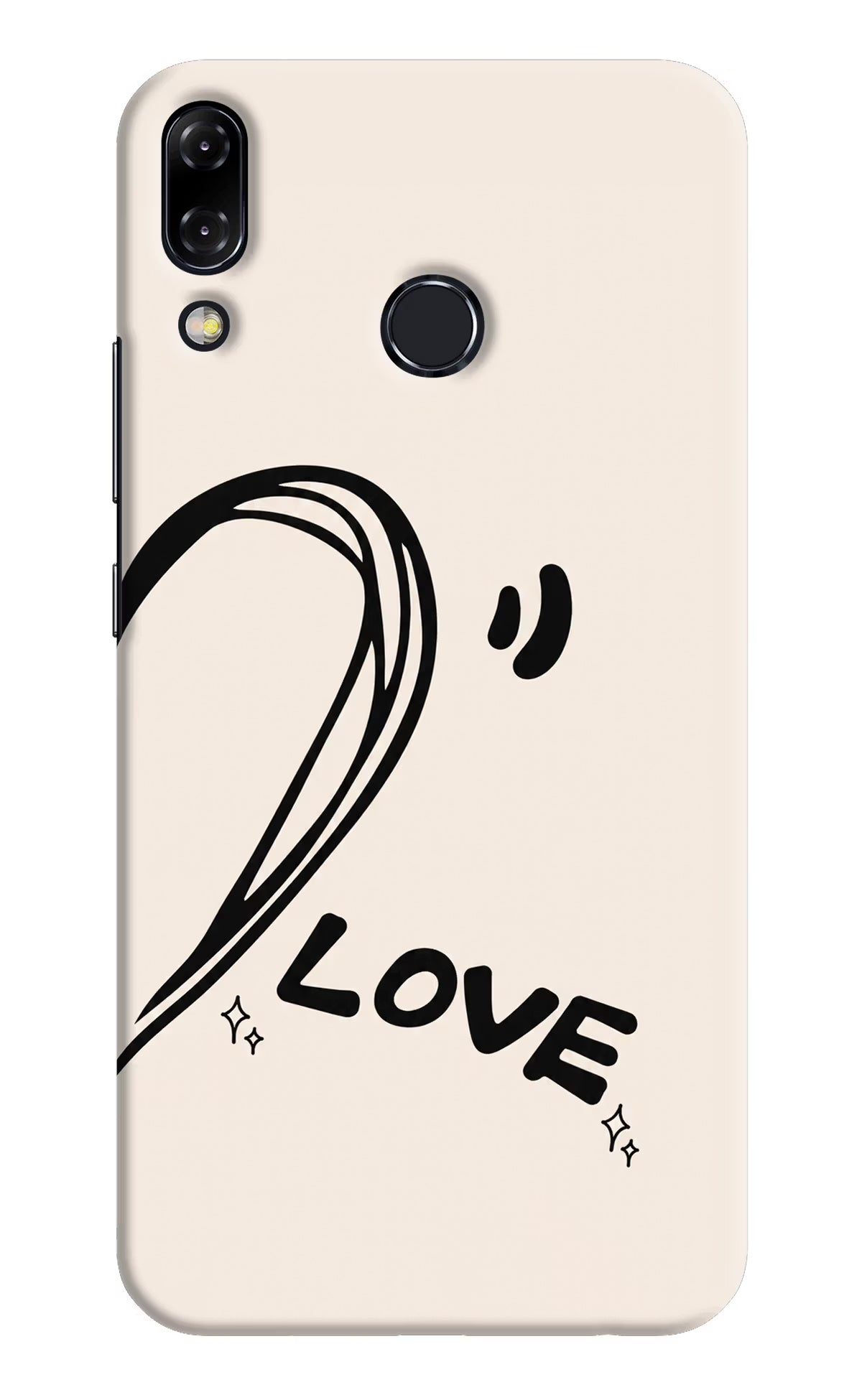 Soul Line Asus Zenfone 5Z Hard Case Back Cover by Casekaro