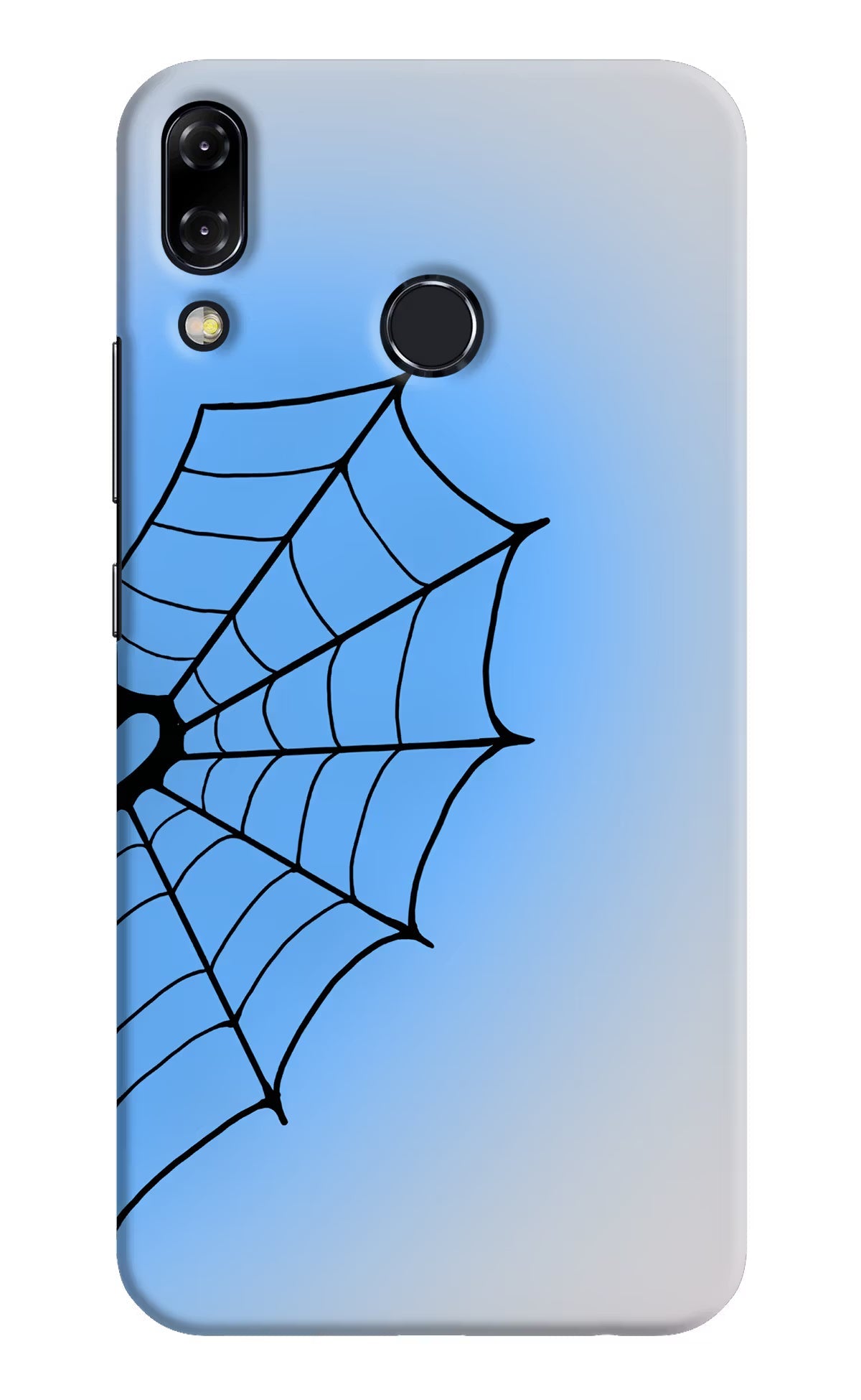 Blue Web Asus Zenfone 5Z Hard Case Back Cover by Casekaro