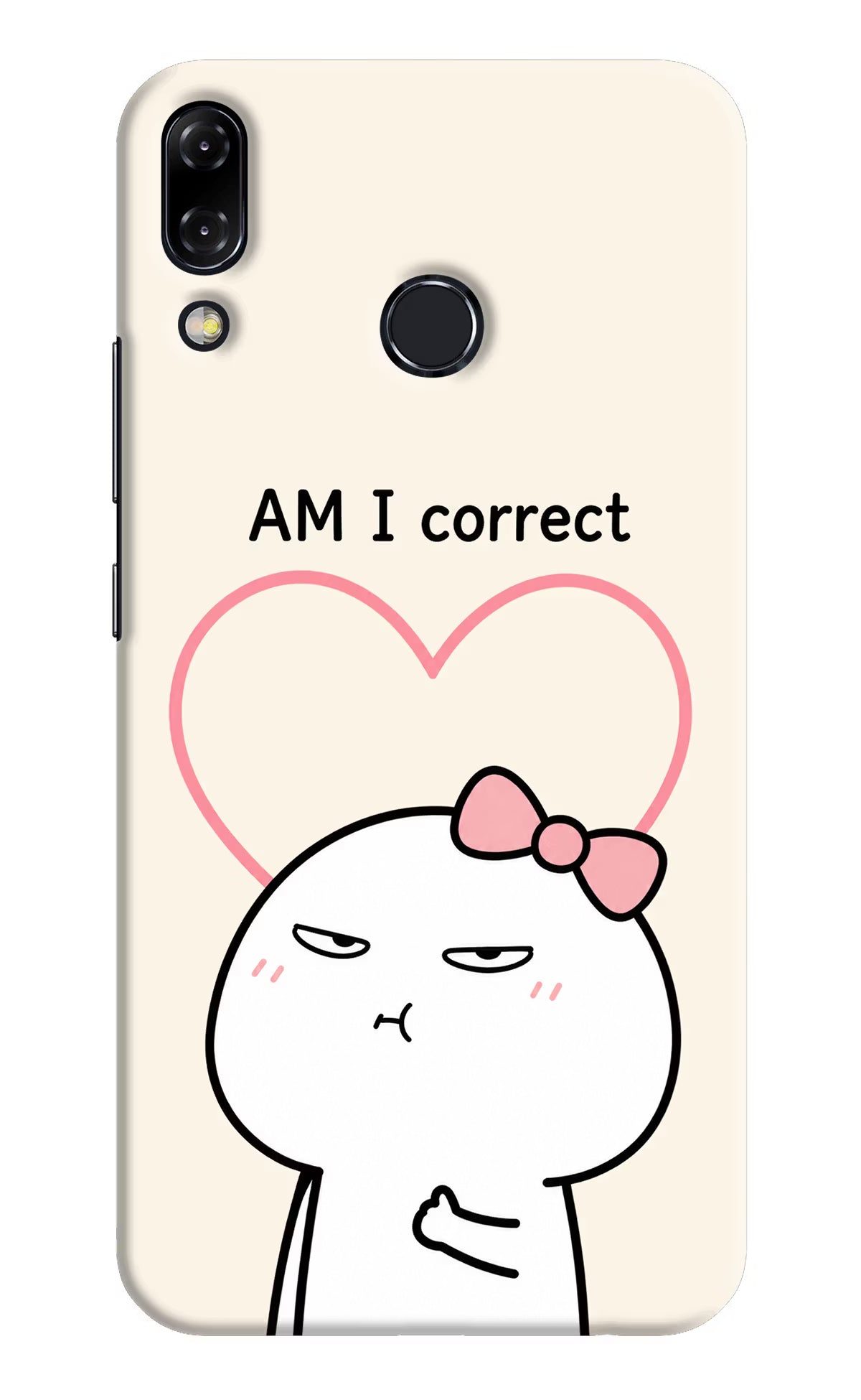 Always Right Asus Zenfone 5Z Hard Case Back Cover by Casekaro