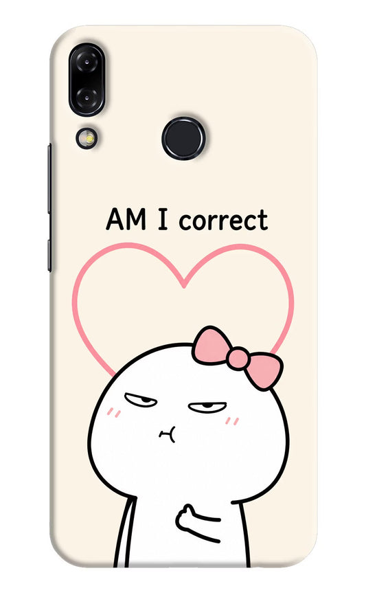 Always Right Asus Zenfone 5Z Hard Case Back Cover by Casekaro