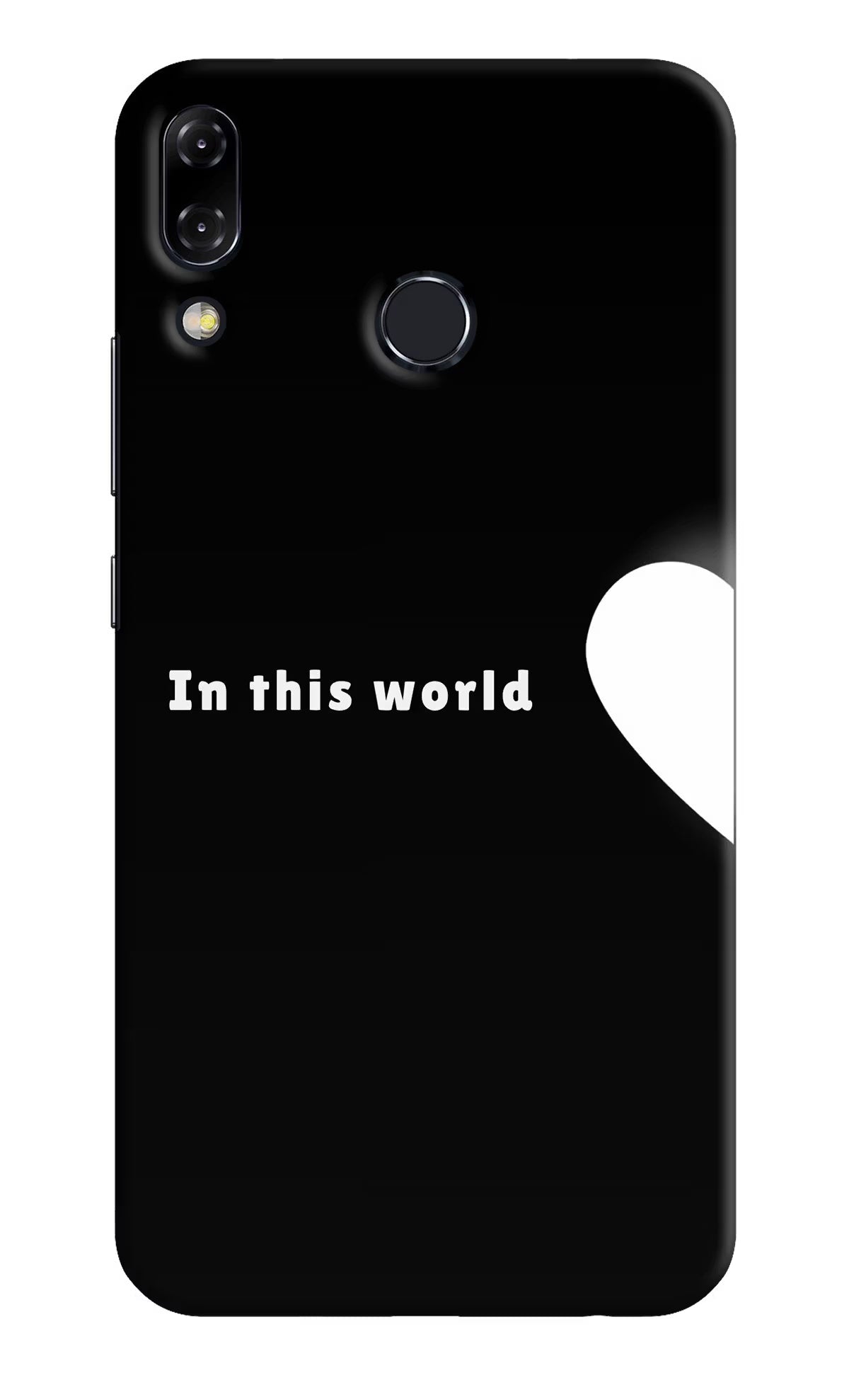 This World Asus Zenfone 5Z Hard Case Back Cover by Casekaro