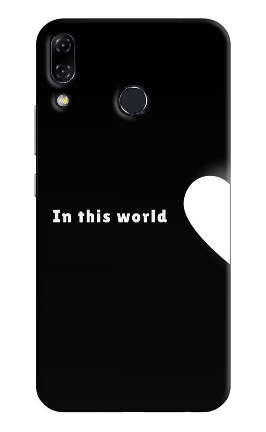 This World Asus Zenfone 5Z Hard Case Back Cover by Casekaro