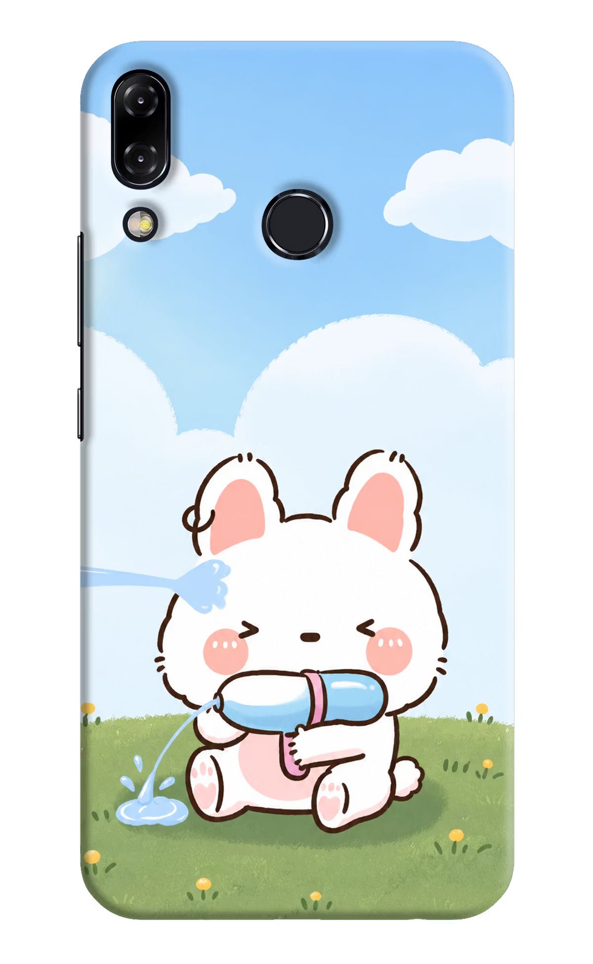 Bunny Treat Asus Zenfone 5Z Hard Case Back Cover by Casekaro