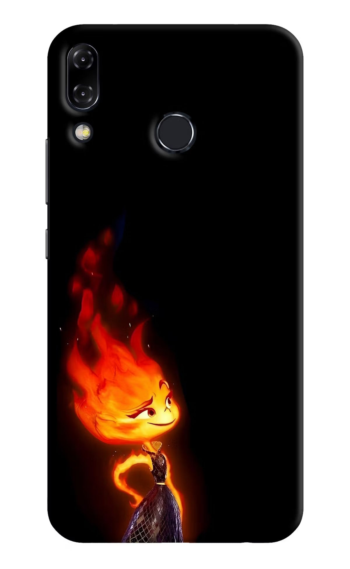 Ember Flame Asus Zenfone 5Z Hard Case Back Cover by Casekaro