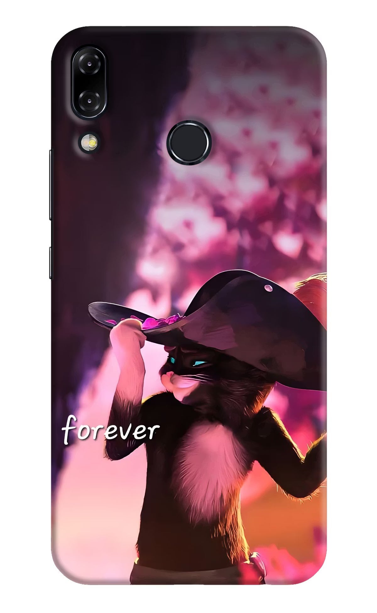 Forever Cat Asus Zenfone 5Z Hard Case Back Cover by Casekaro