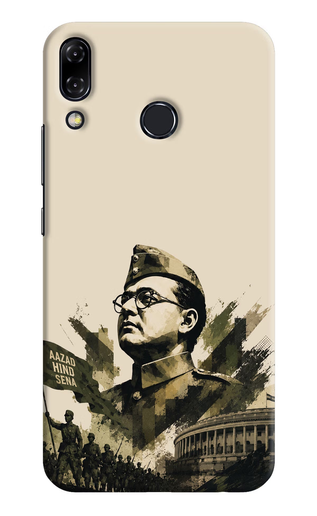 Netaji Rising Asus Zenfone 5Z Hard Case Back Cover by Casekaro