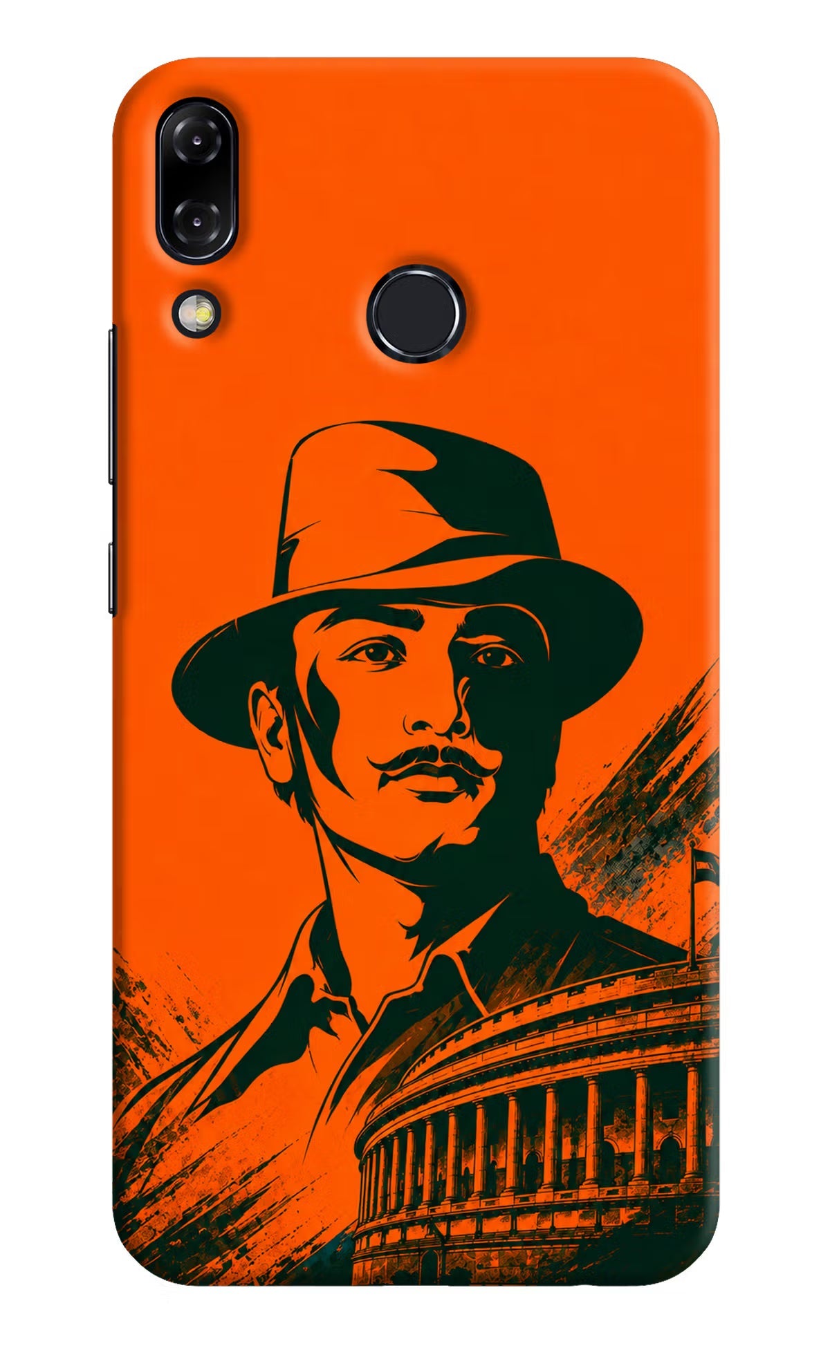 Bhagat Singh Legacy Asus Zenfone 5Z Hard Case Back Cover by Casekaro