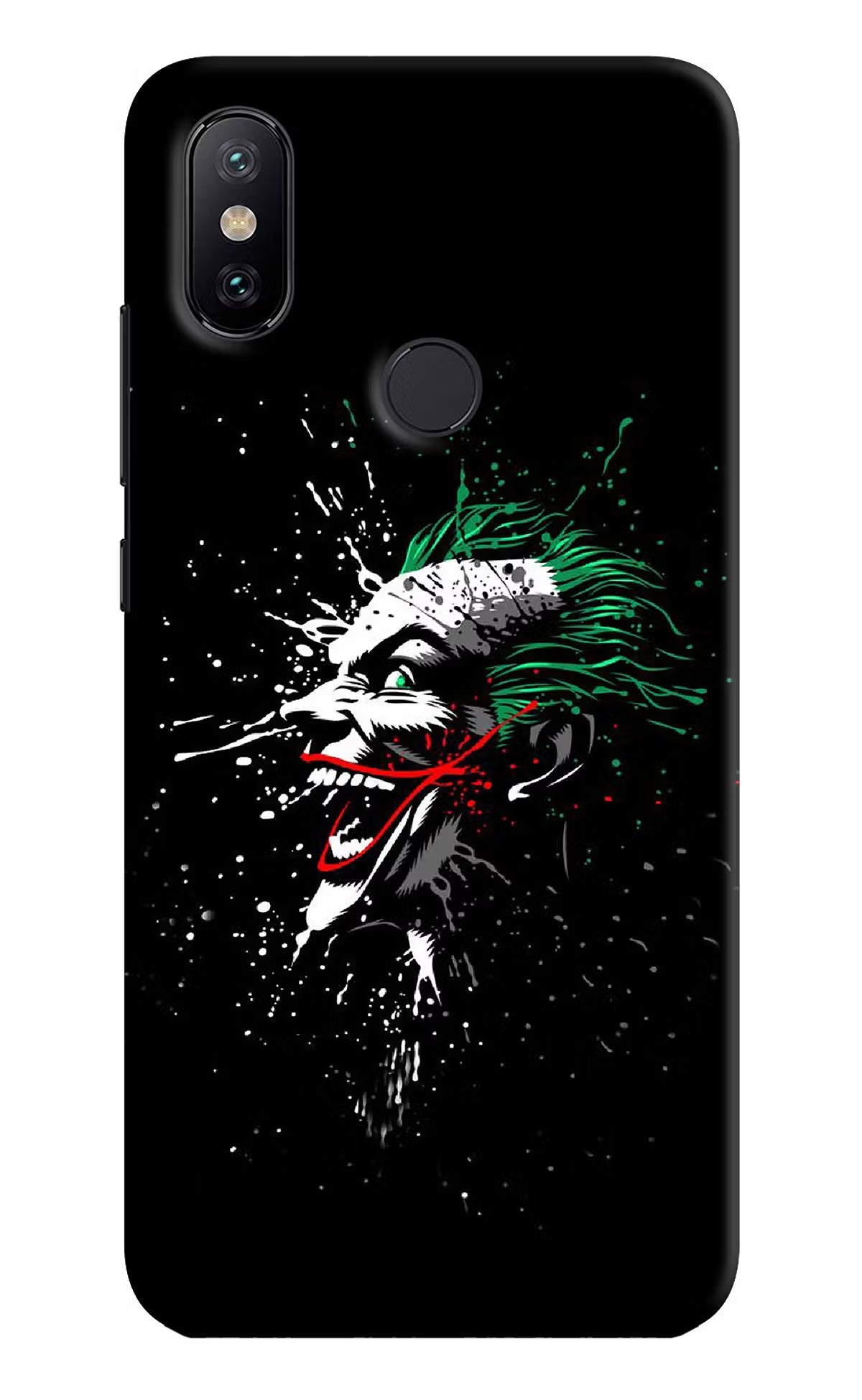 Joker Mi A2 Hard Case Back Cover by Casekaro