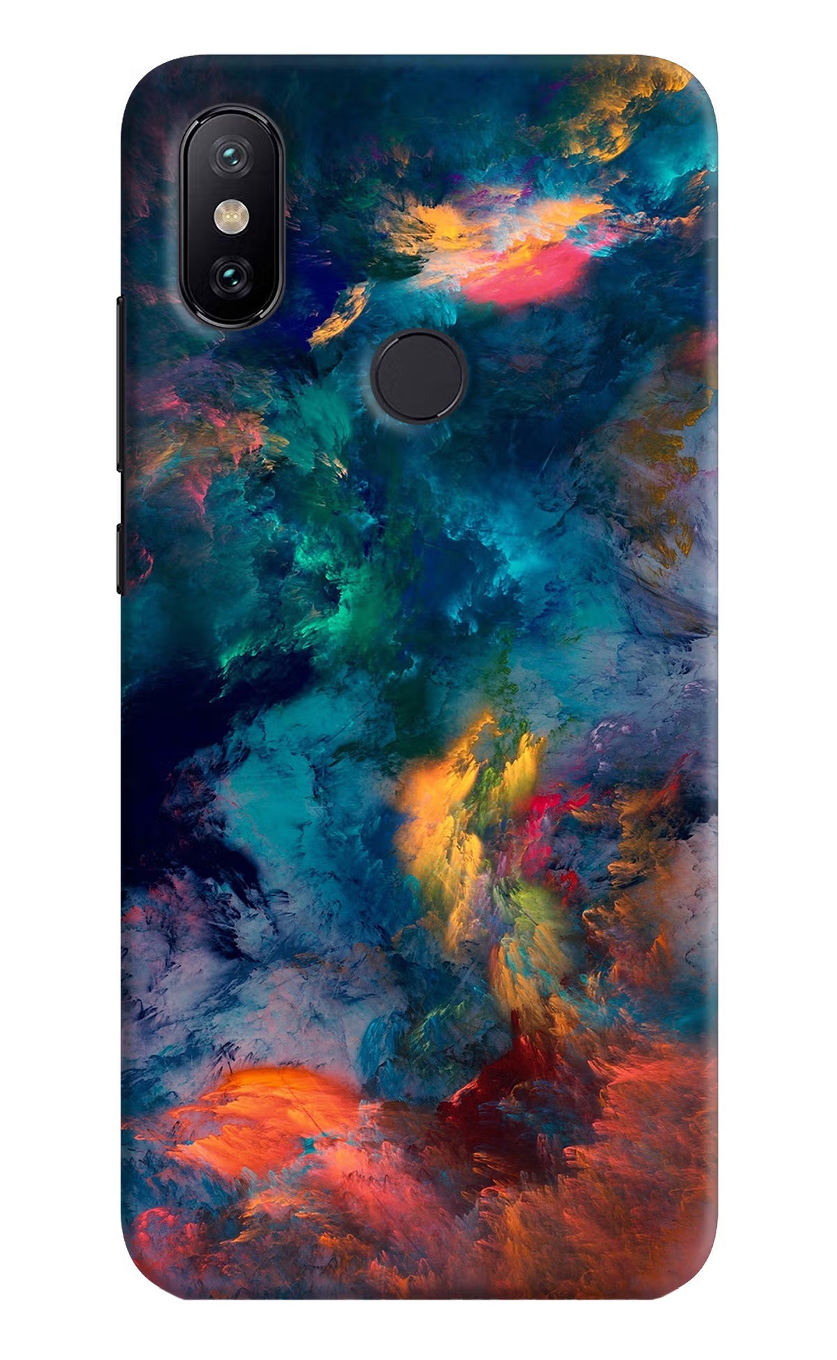 Artwork Paint Mi A2 Hard Case Back Cover by Casekaro