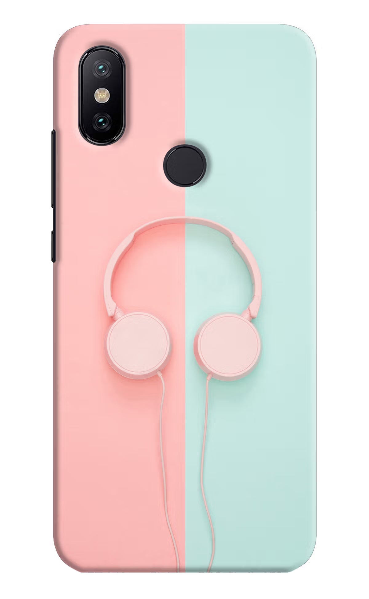 Music Lover Mi A2 Hard Case Back Cover by Casekaro