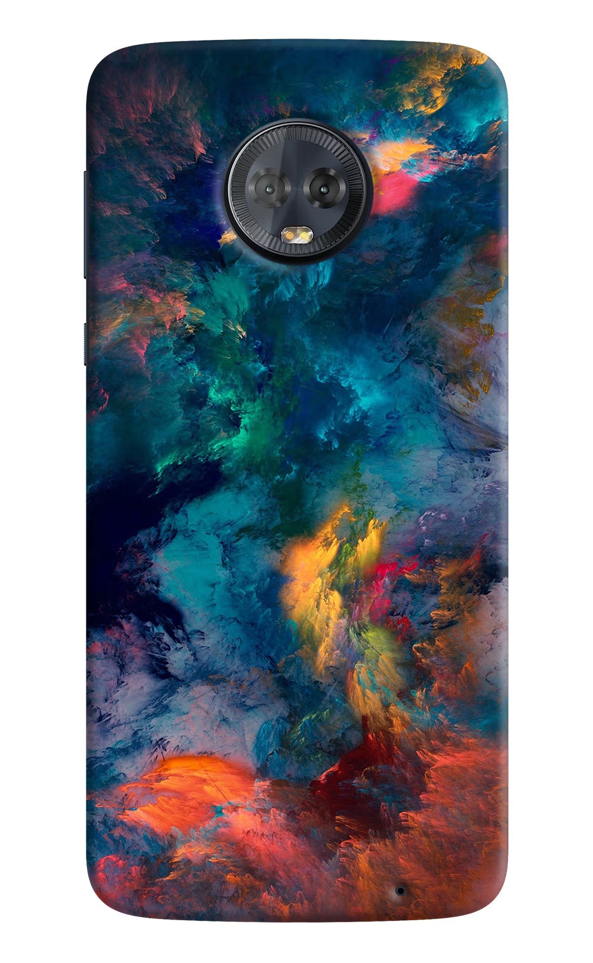 Artwork Paint Moto G6 Hard Case Back Cover by Casekaro