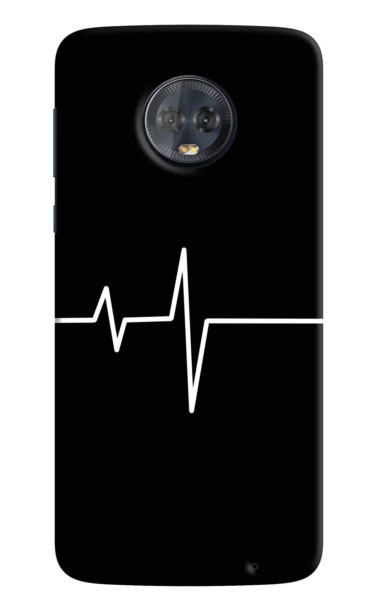 Heart Beats Moto G6 Hard Case Back Cover by Casekaro