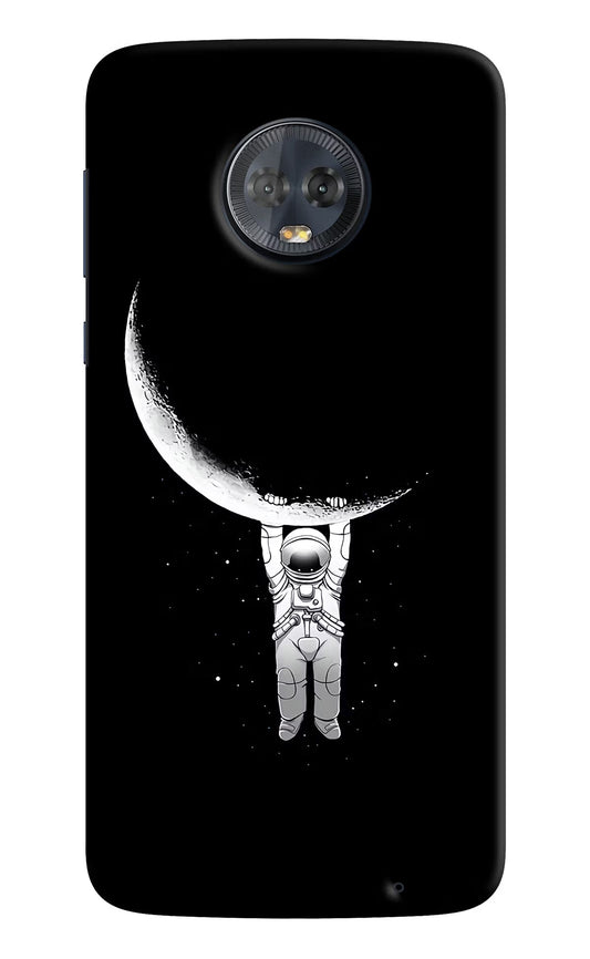 Moon Space Moto G6 Hard Case Back Cover by Casekaro