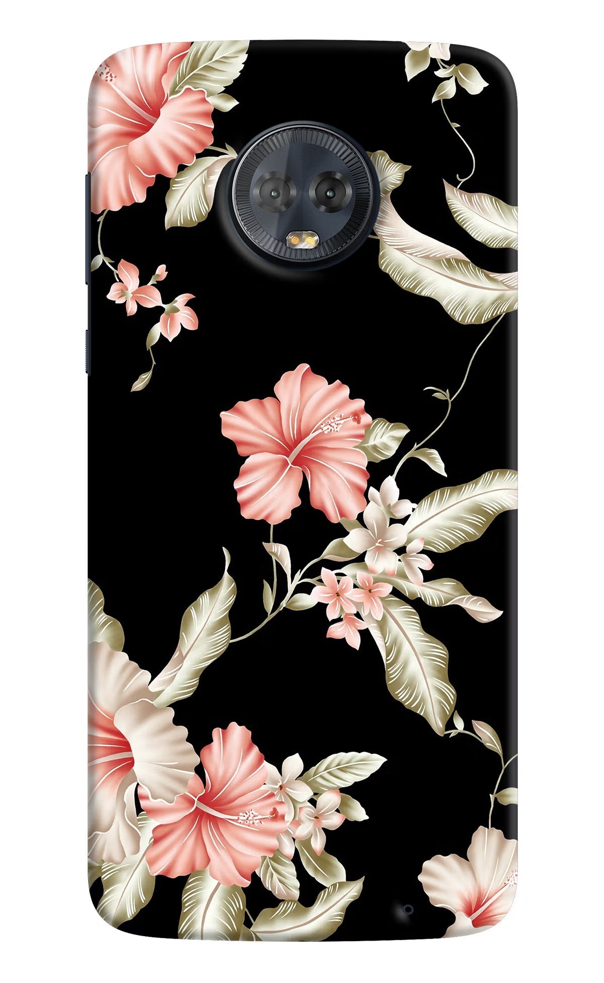 Flowers Moto G6 Hard Case Back Cover by Casekaro
