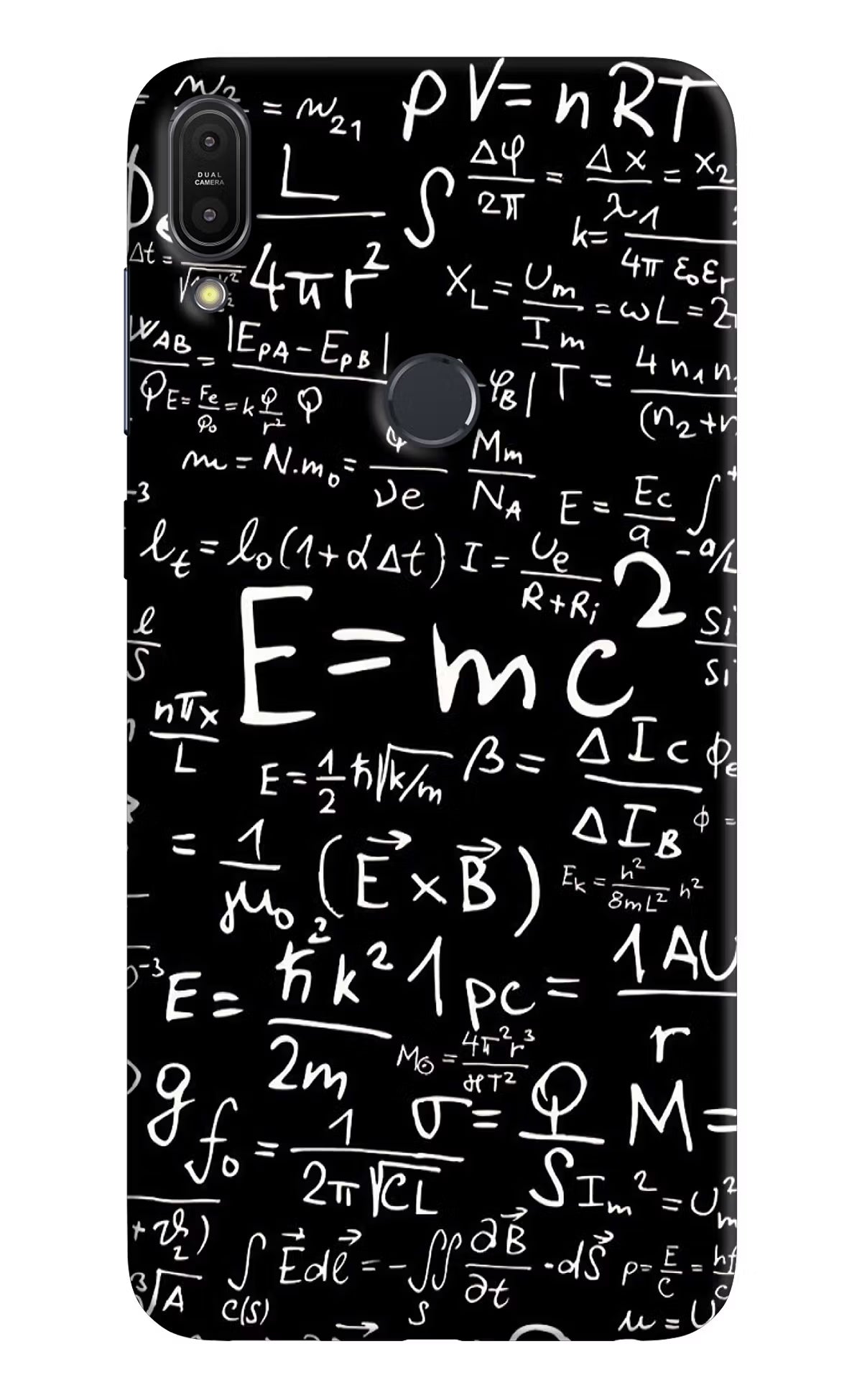 Physics Formula Asus Zenfone Max Pro M1 Hard Case Back Cover by Casekaro