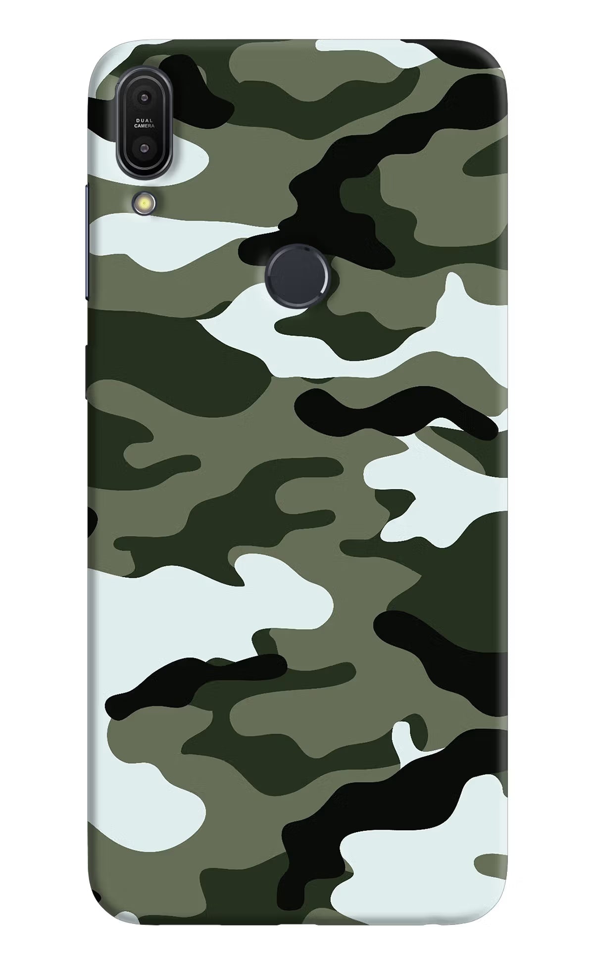 Camouflage Asus Zenfone Max Pro M1 Hard Case Back Cover by Casekaro