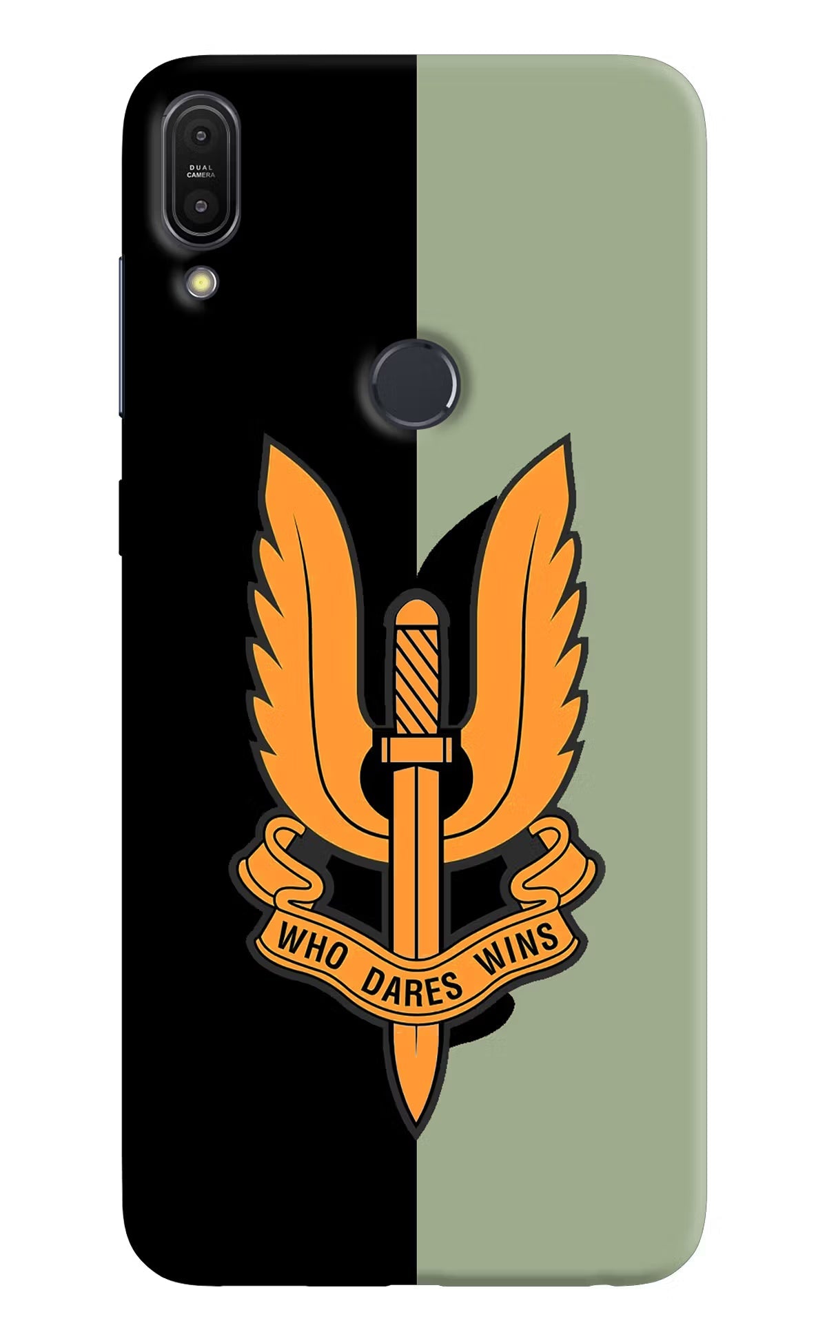 Balidan Logo Asus Zenfone Max Pro M1 Hard Case Back Cover by Casekaro