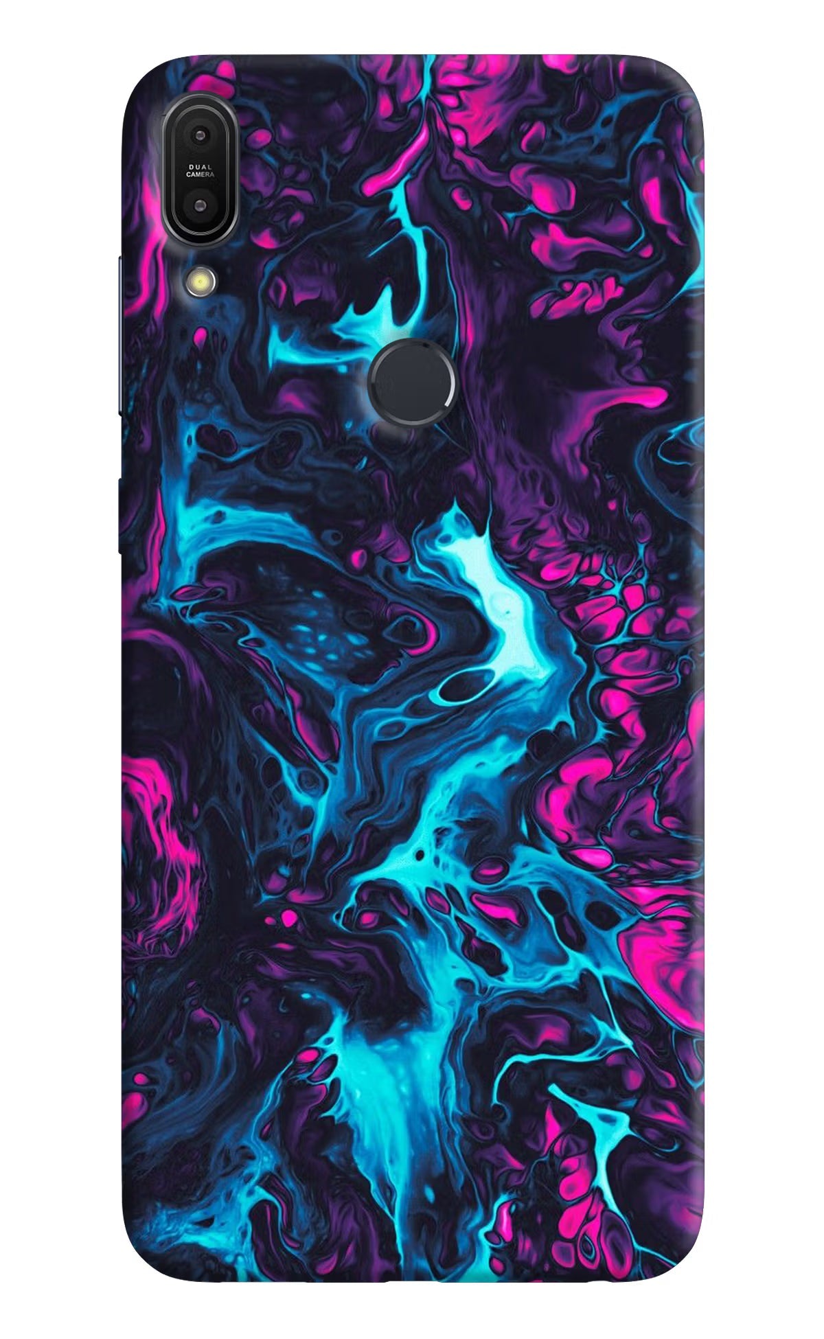 Neon Abyss Hard Case Back Cover for Asus Zenfone Max Pro M1 by Casekaro