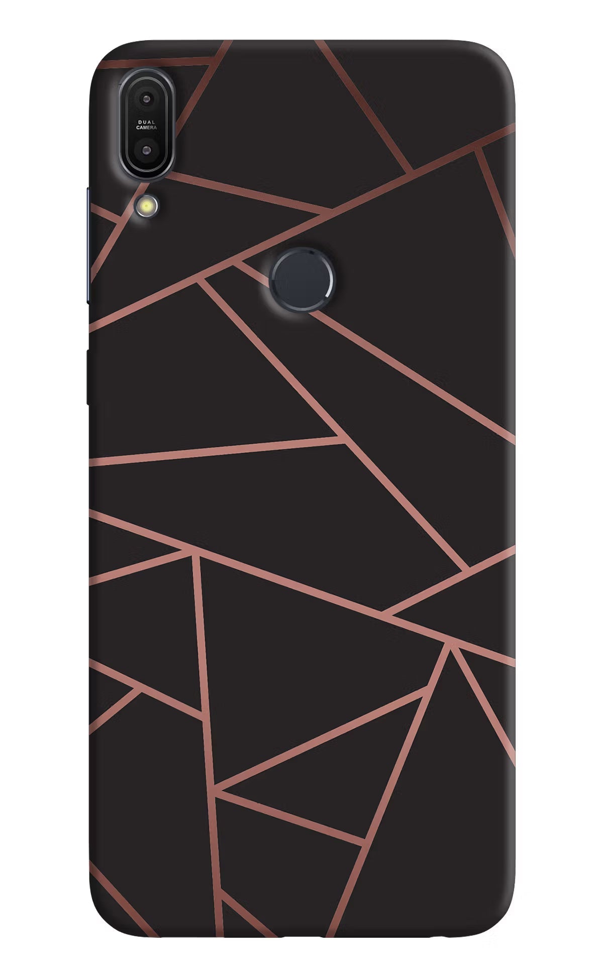 Geometric Pattern Asus Zenfone Max Pro M1 Hard Case Back Cover by Casekaro