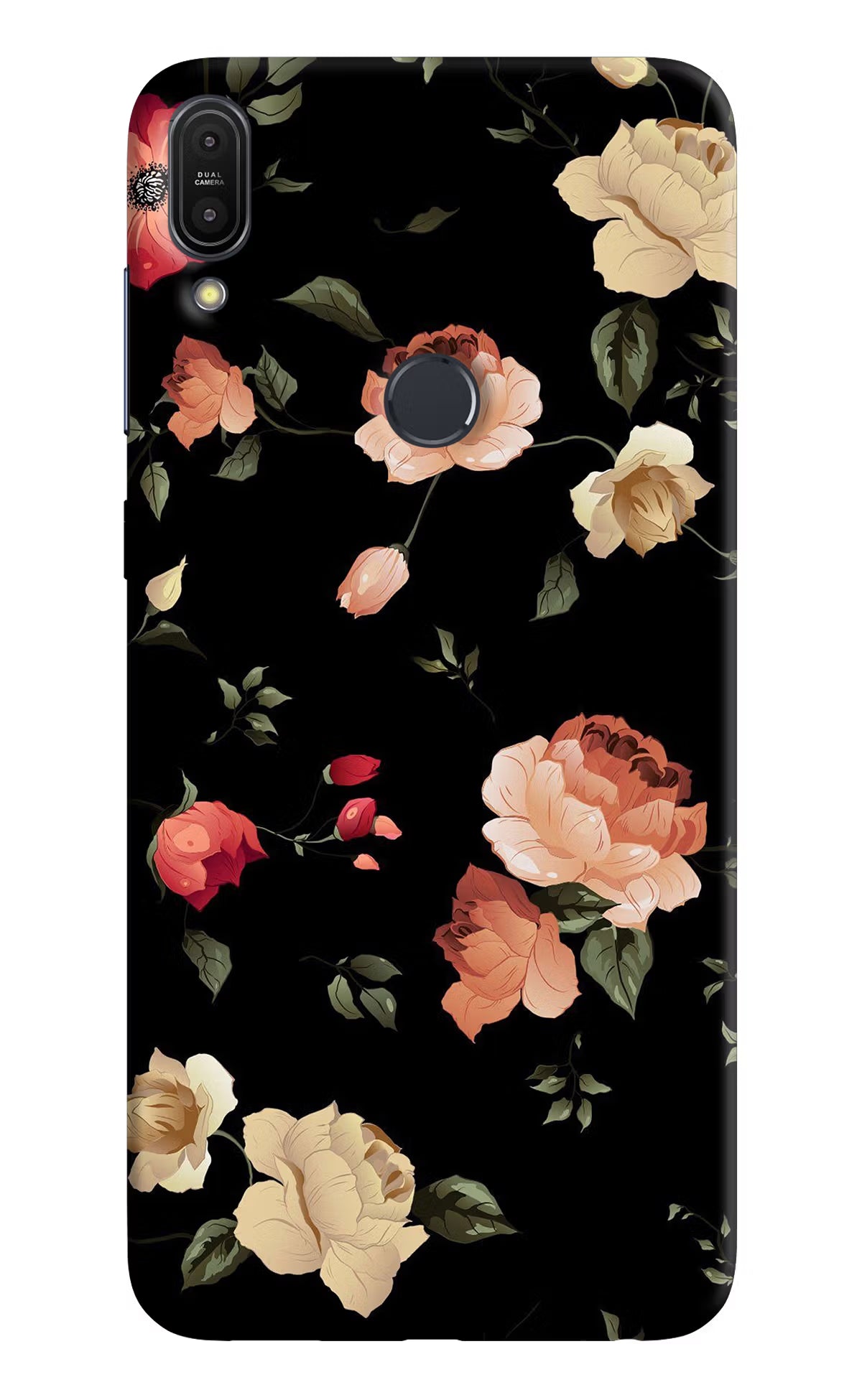 Flowers Asus Zenfone Max Pro M1 Hard Case Back Cover by Casekaro
