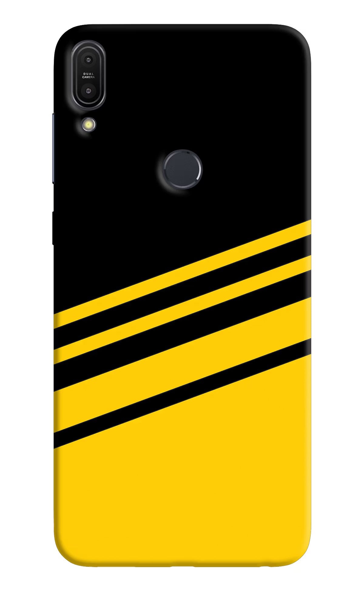Yellow Shades Asus Zenfone Max Pro M1 Hard Case Back Cover by Casekaro