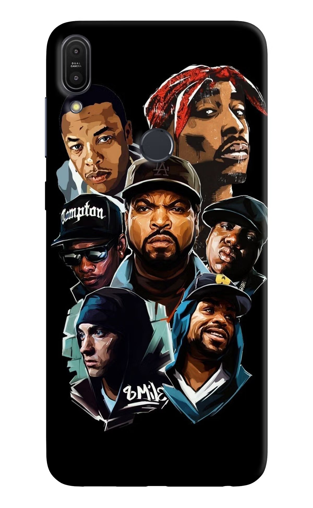 Rappers Asus Zenfone Max Pro M1 Hard Case Back Cover by Casekaro