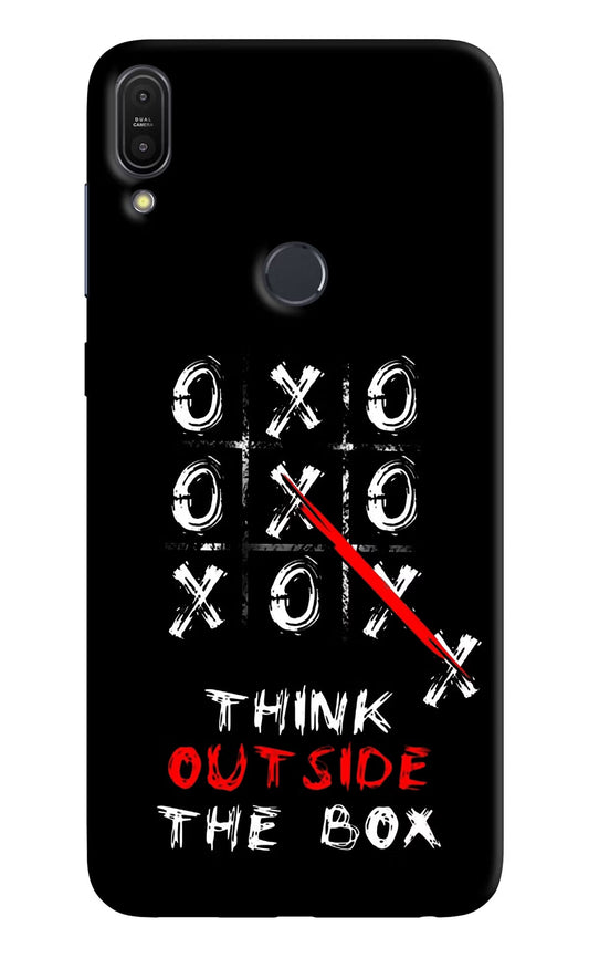 Think out of the BOX Asus Zenfone Max Pro M1 Hard Case Back Cover by Casekaro