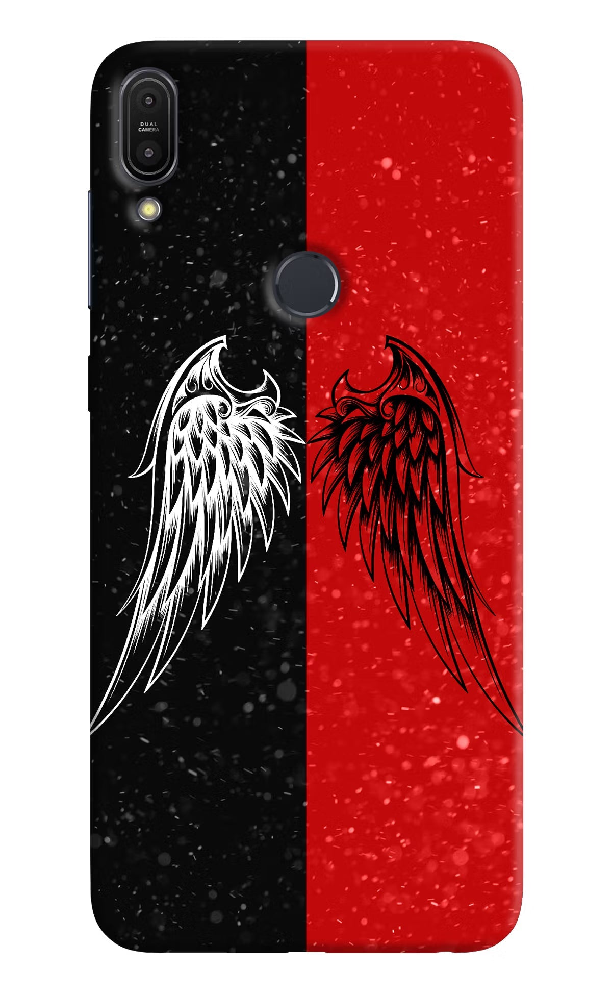 Wings Asus Zenfone Max Pro M1 Hard Case Back Cover by Casekaro